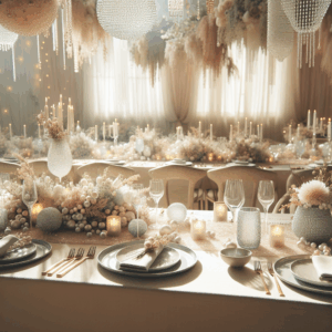 Неймовірний декор весільного столу з бісеру: створіть свою казку!