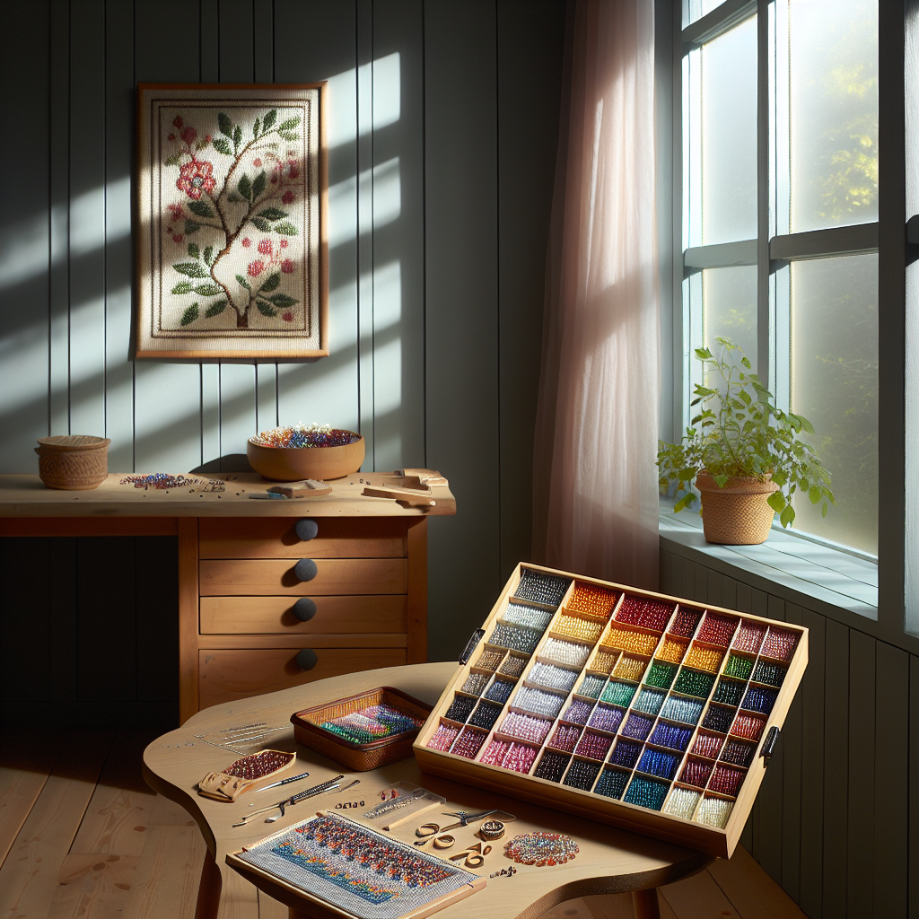 10 секретів організації бісерного хобі за допомогою контейнерів з розділенням!