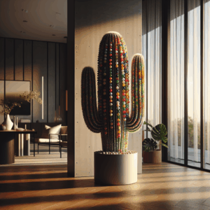 Використайте бісер: створіть стильний кактусовий сад вдома!
