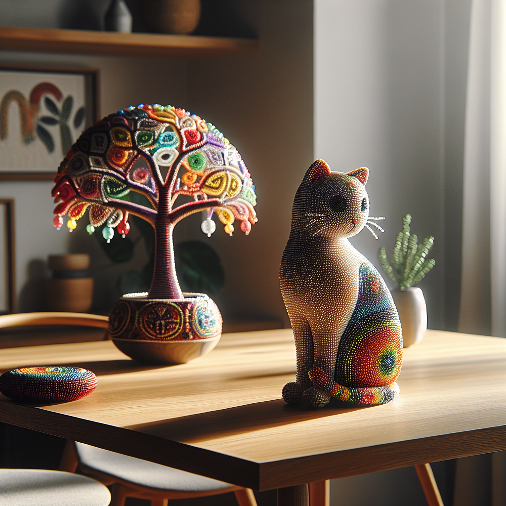 Як бісерні котики допомагають зняти стрес і розвинути талант!