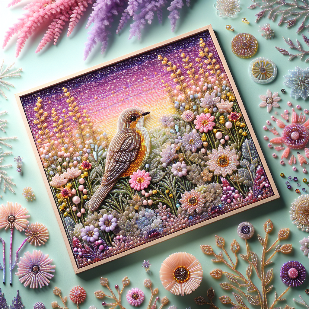 Чому японський бісер Delica 11/0 – секрет створення птахів з бісеру?