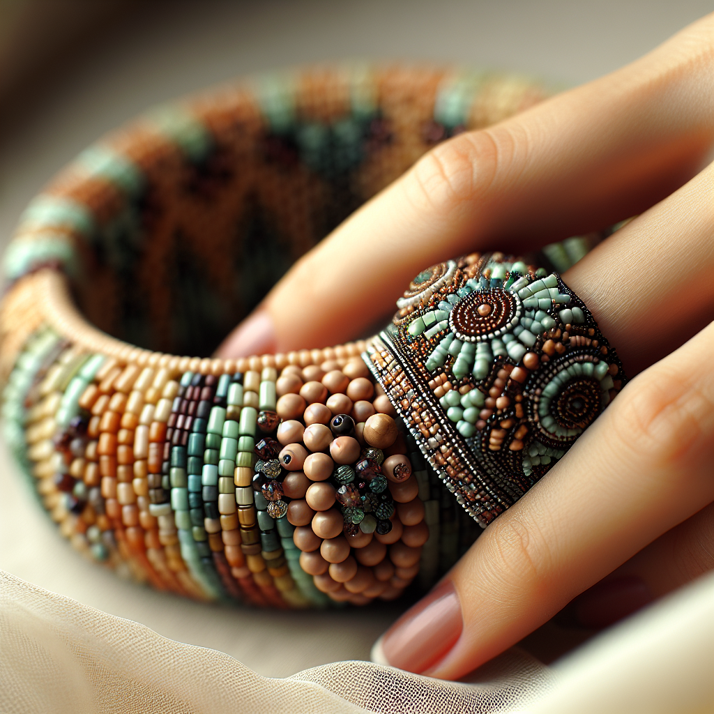 Вражаючі кільця з бісеру: модні тренди 2025 року, які здивують!