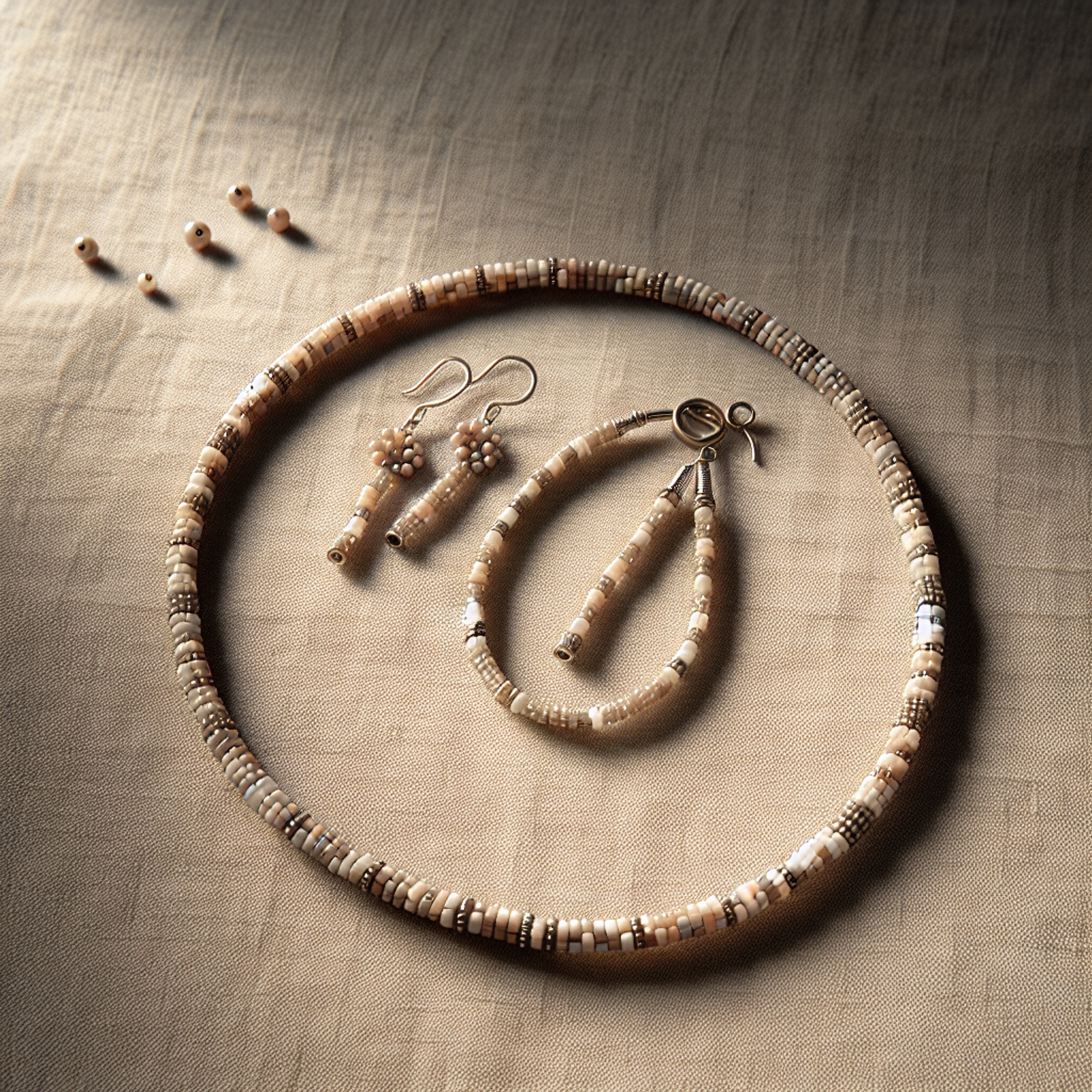 Покроковий майстер-клас: сережки і тонкий браслет з кит. бісеру