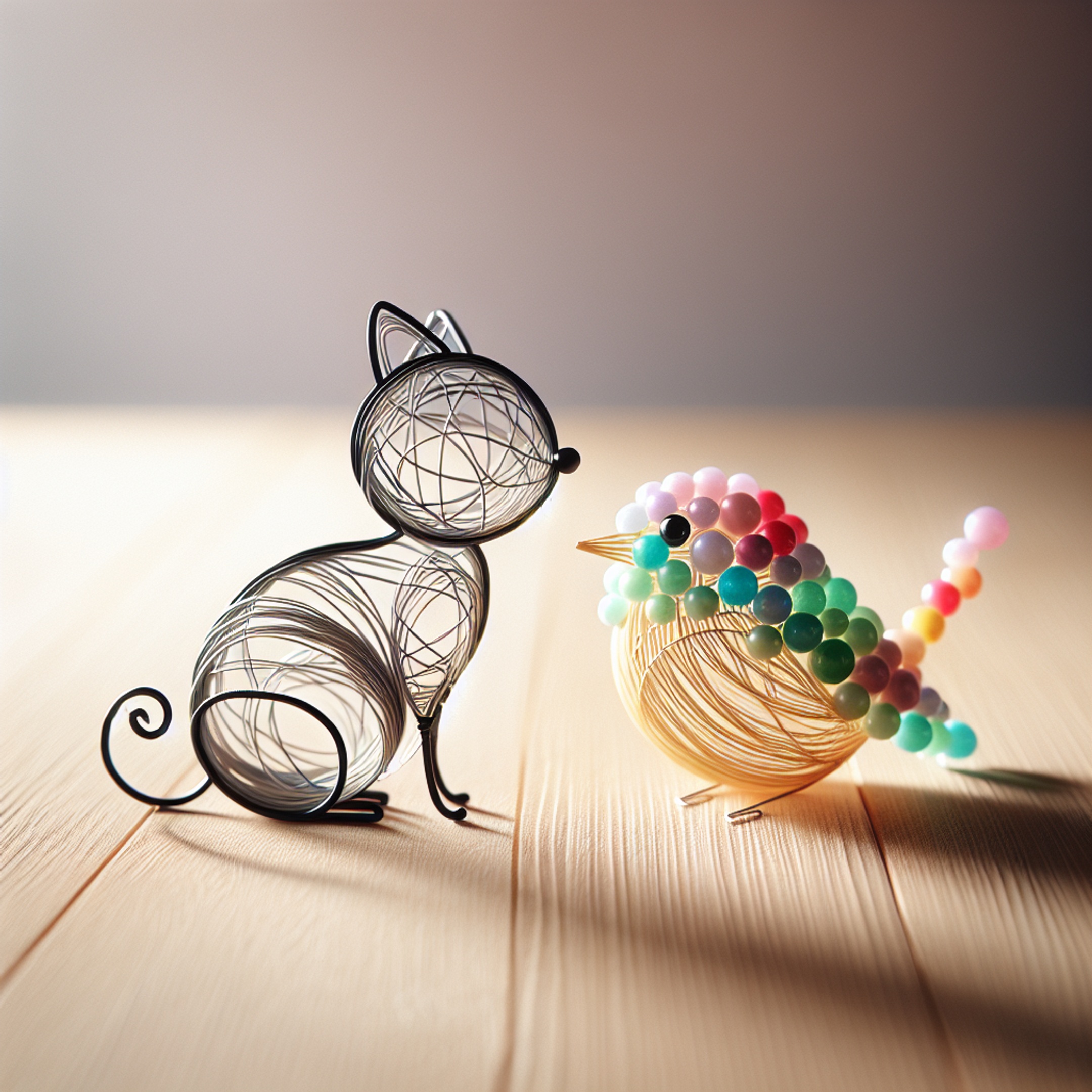 5 простих вправ з кольором і формою для створення тварин з дроту та бісеру – легкі схеми для новачків