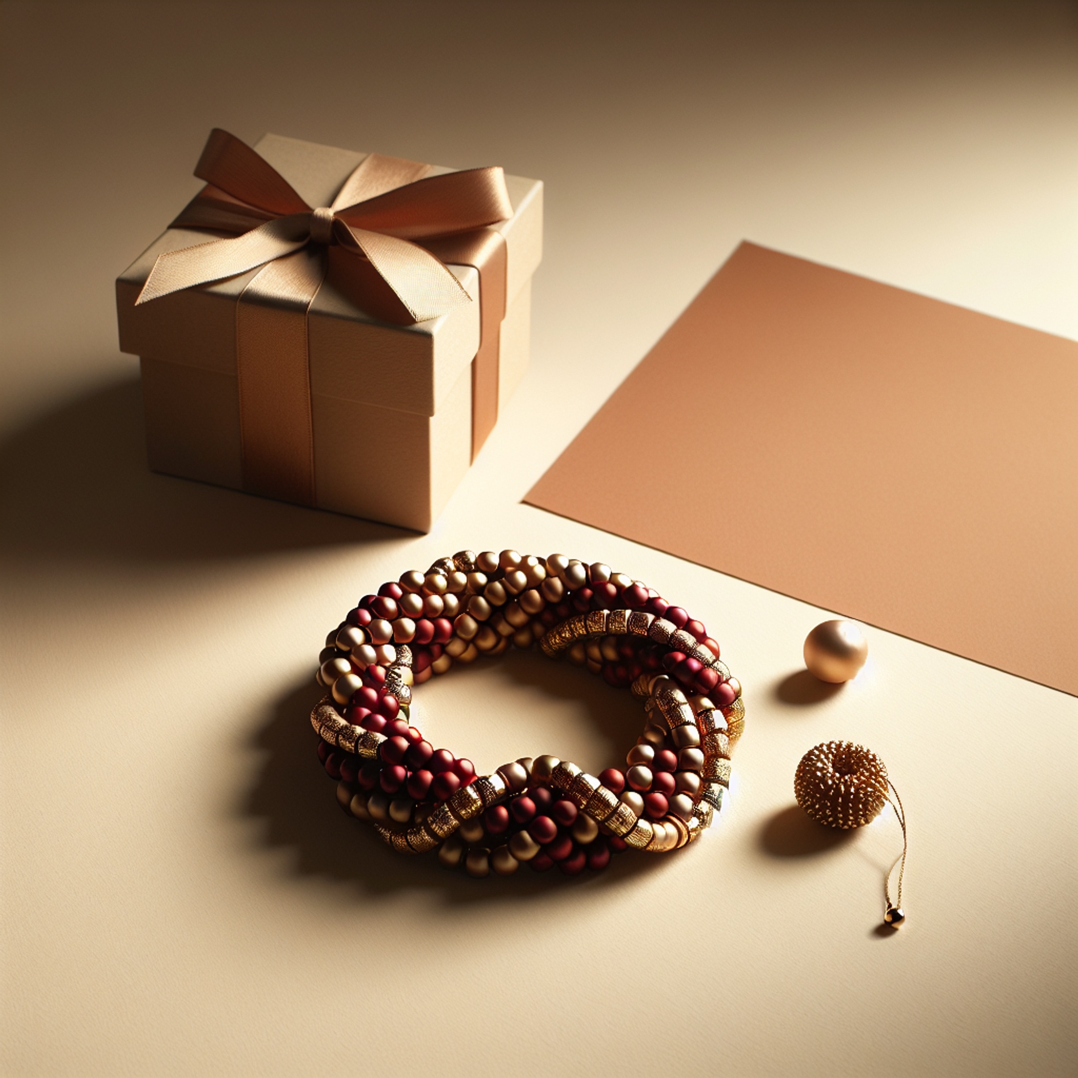 Швидкий святковий майстер‑клас: об’ємне намисто з бісеру й міні‑іграшка в подарунковій коробочці за один вечір