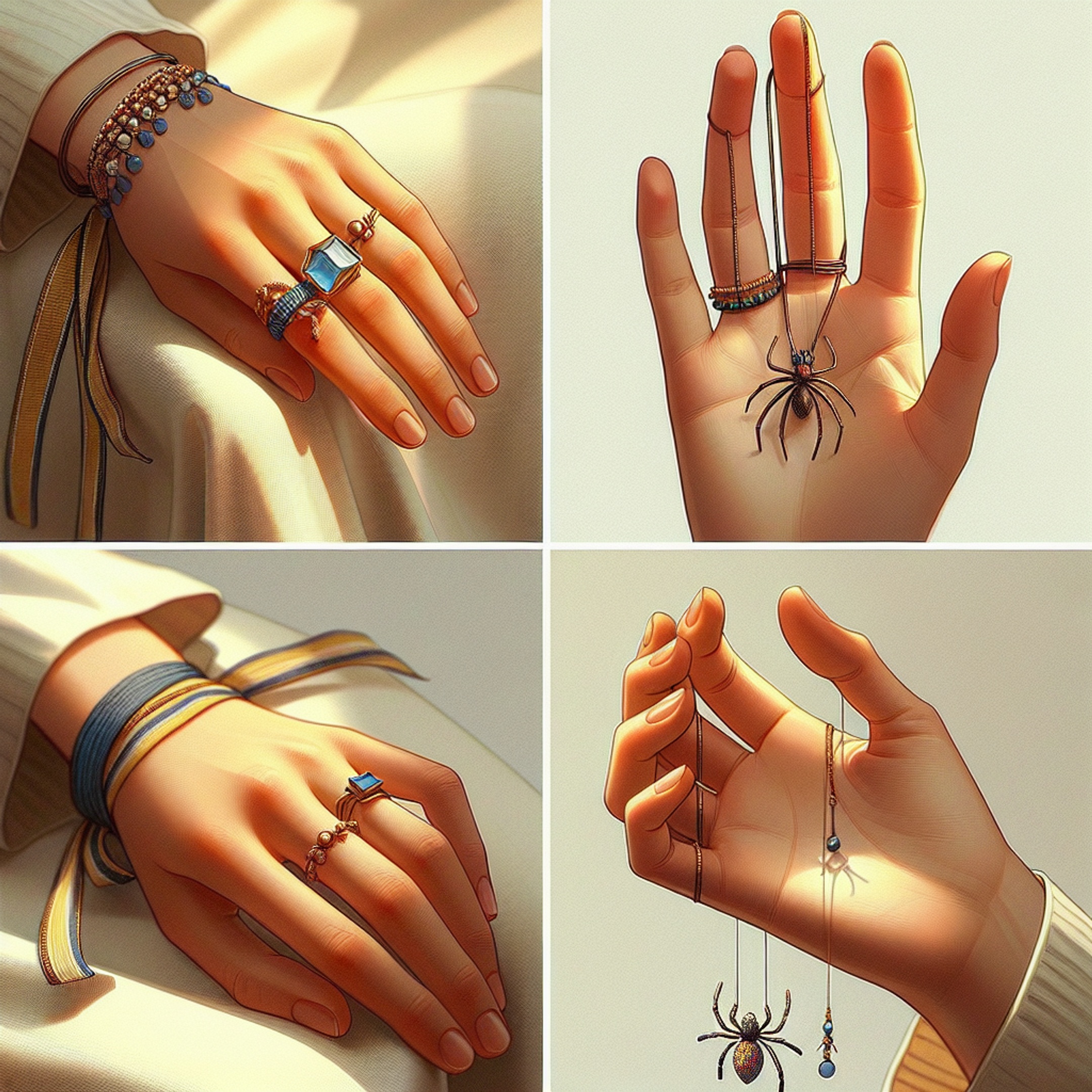 Як безкоштовний майстер-клас з плетіння двошарового кільця запустив колекцію Павуки і підтримав ЗСУ