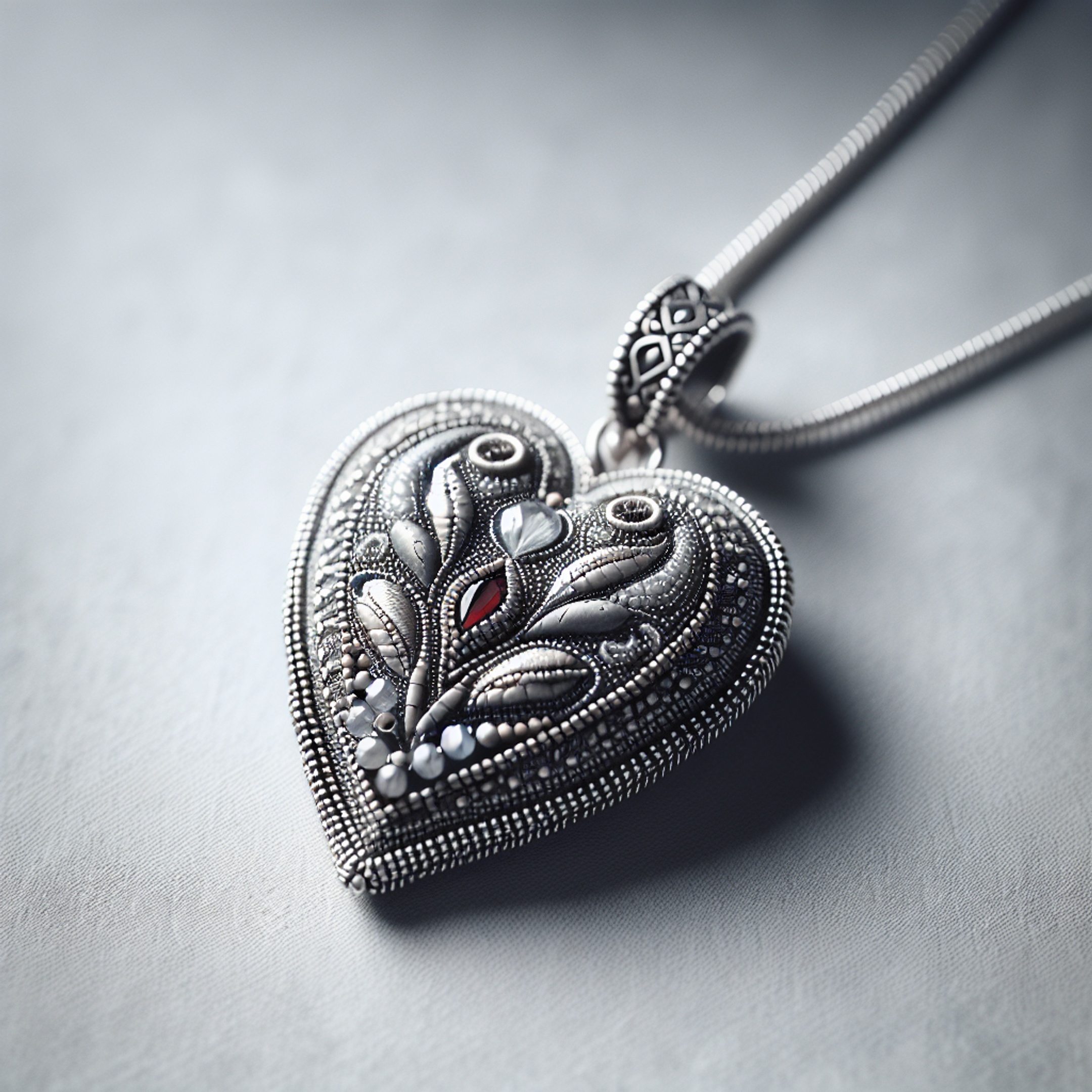 Вишивка бісером і метал: історія, техніки та ідеї для сучасних ланцюжків і кулонів‑сердець