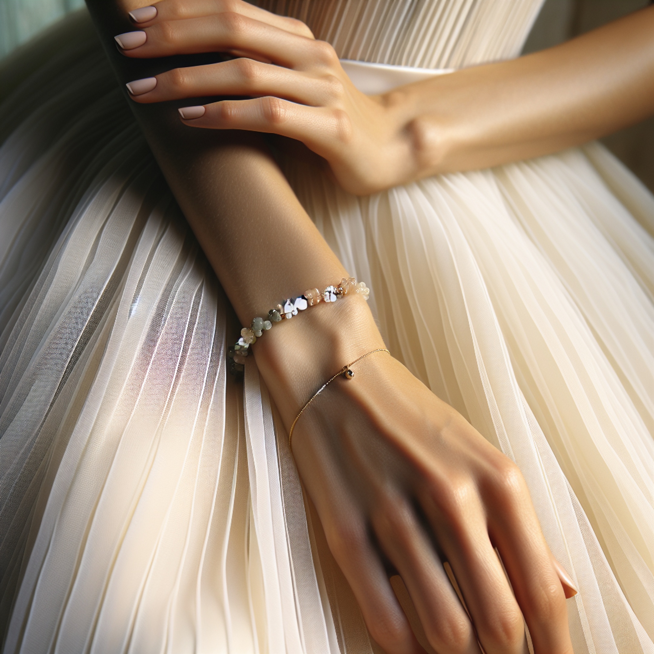 Тренди 2025: браслет нареченої – як поєднання металу та бісеру освіжає весільний образ