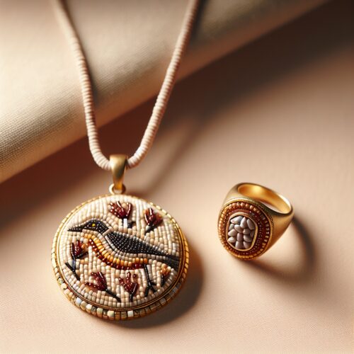 Тварини в бісерній вишивці: як народні орнаменти надихають сучасні прикраси та кільця‑печатки