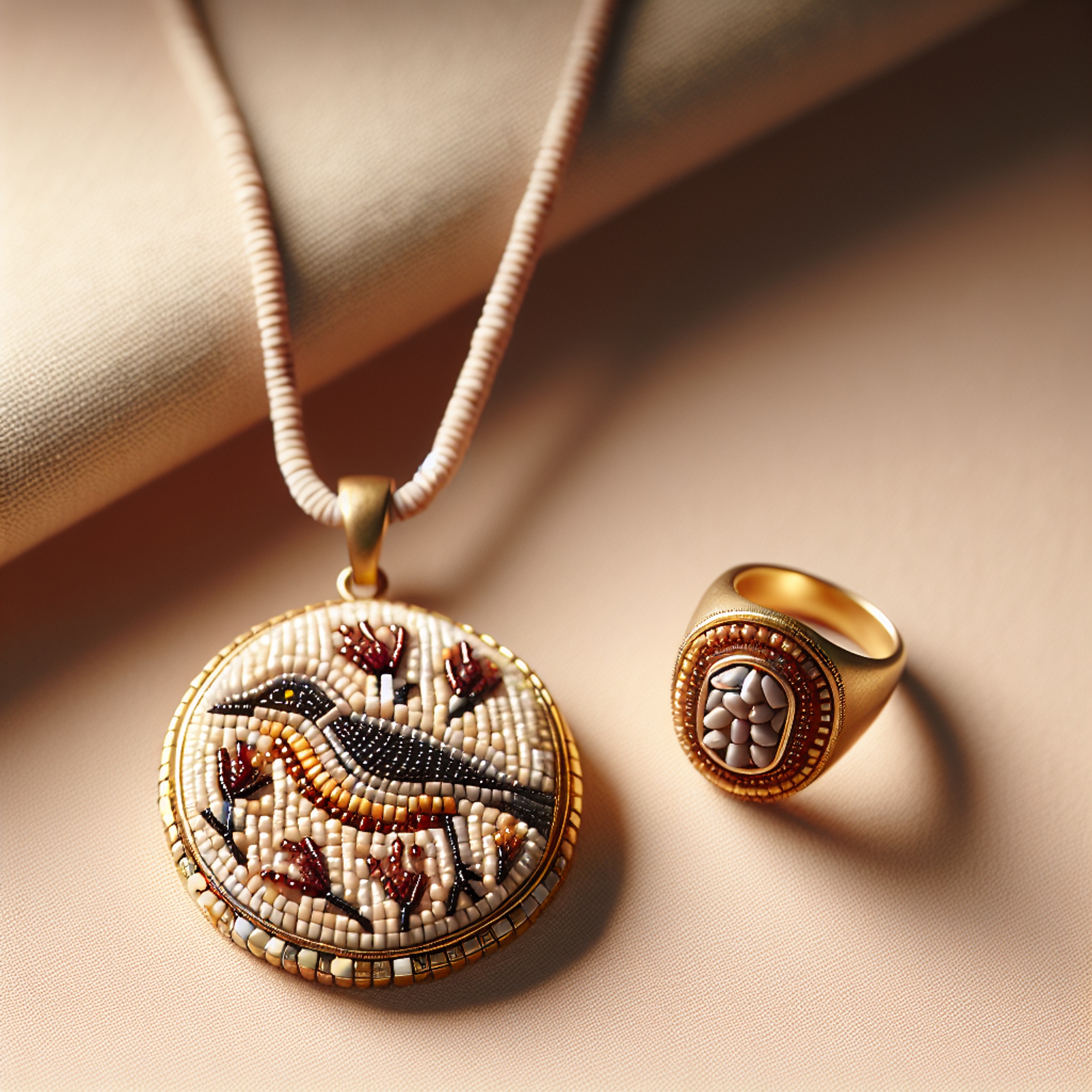 Тварини в бісерній вишивці: як народні орнаменти надихають сучасні прикраси та кільця‑печатки