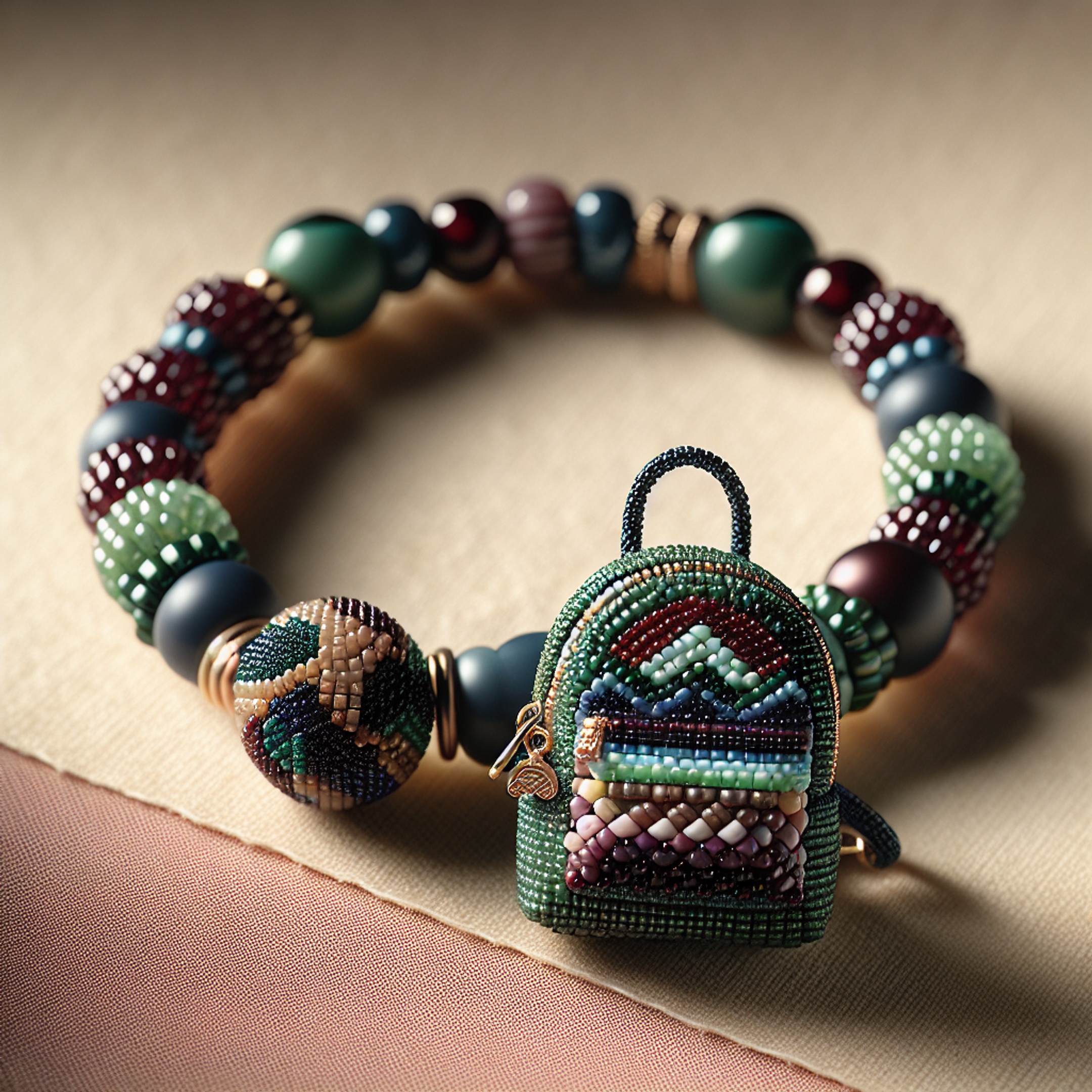 Тренди кольору 2026: кольорова гармонія в бісерних прикрасах для рюкзаків та браслетів