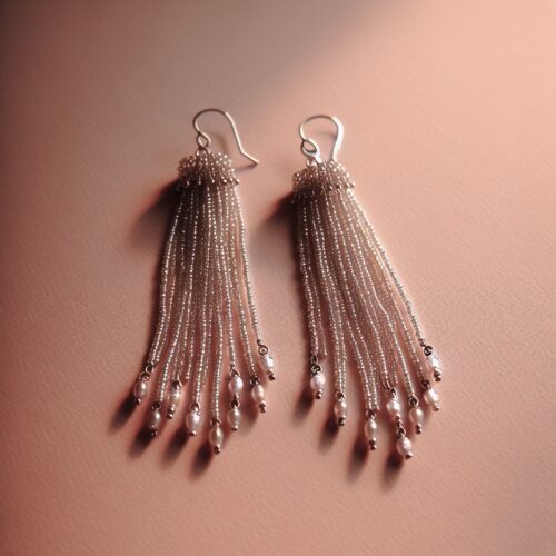 Майстер-клас: бісерна сітка й обіймачі для намистин – створюємо романтичні довгі сережки з бісеру до Дня святого Валентина