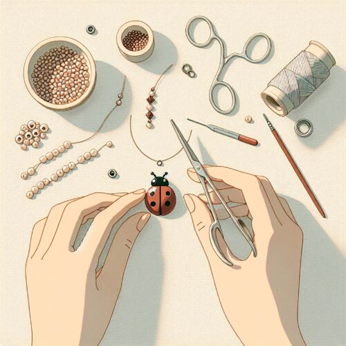 Бісерні комахи: сценарії майстер-класів з каліброваного японського бісеру та безпечних ножиць для дітей і шкіл