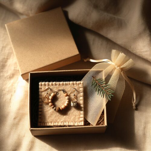 Новорічна упаковка для сережок і комбінованих браслетів: 5 стильних покрокових ідей, які зробите за 15 хв