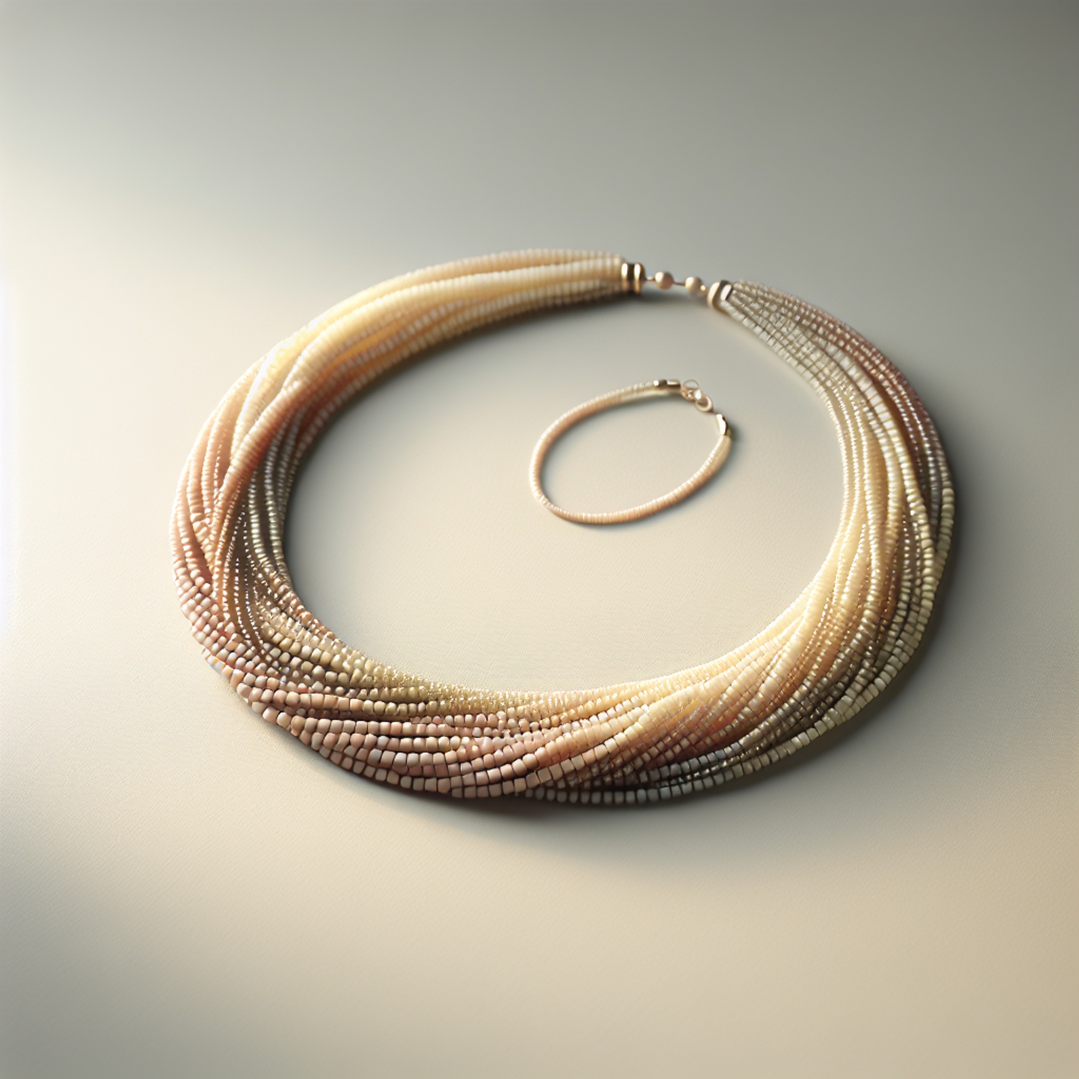 Покроковий майстер-клас: двошарове намисто з бісеру Preciosa Ornela з регульованими кільцями для початківців