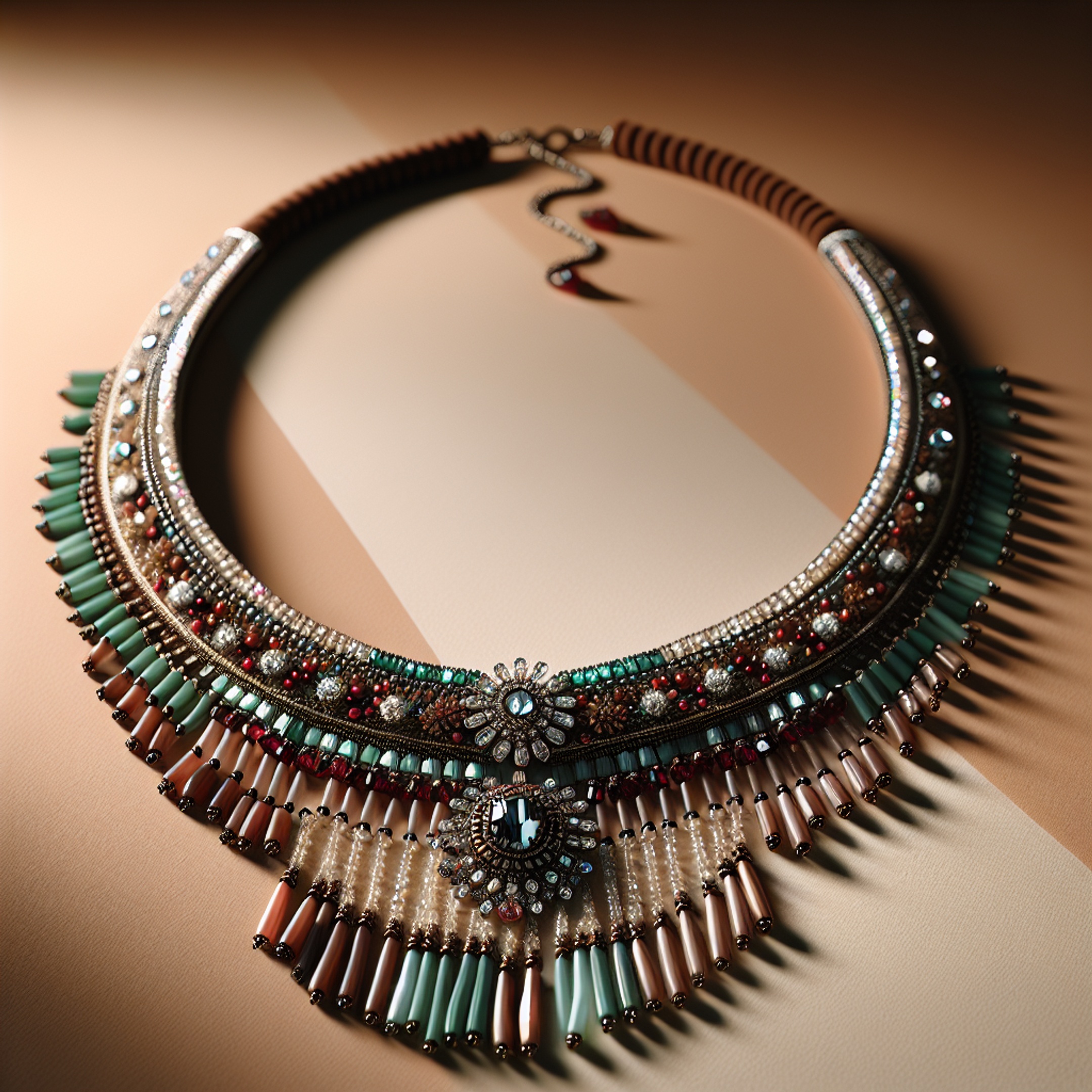 Майстер-клас: бісерна бахрома і кольє зі стразами – святковий комплект за 60-90 хв