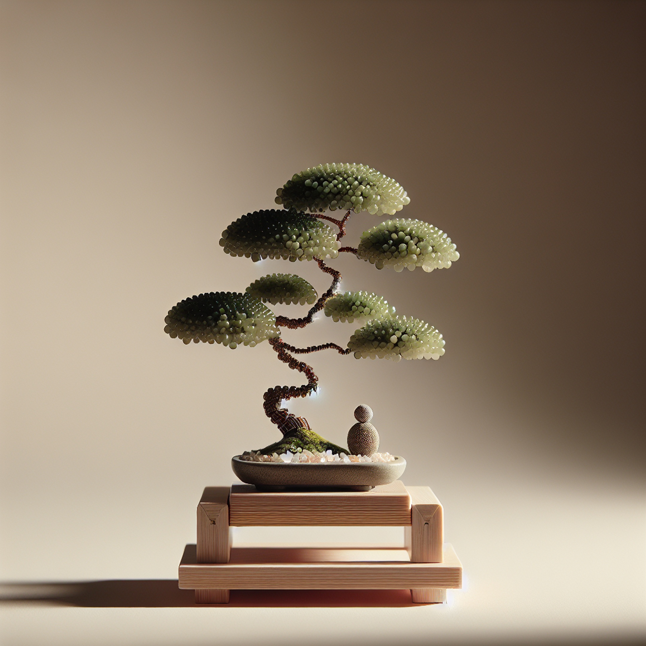 Як зробити бонсай з бісеру з мультперсонажами – покрокова ідея для сувенірної серії