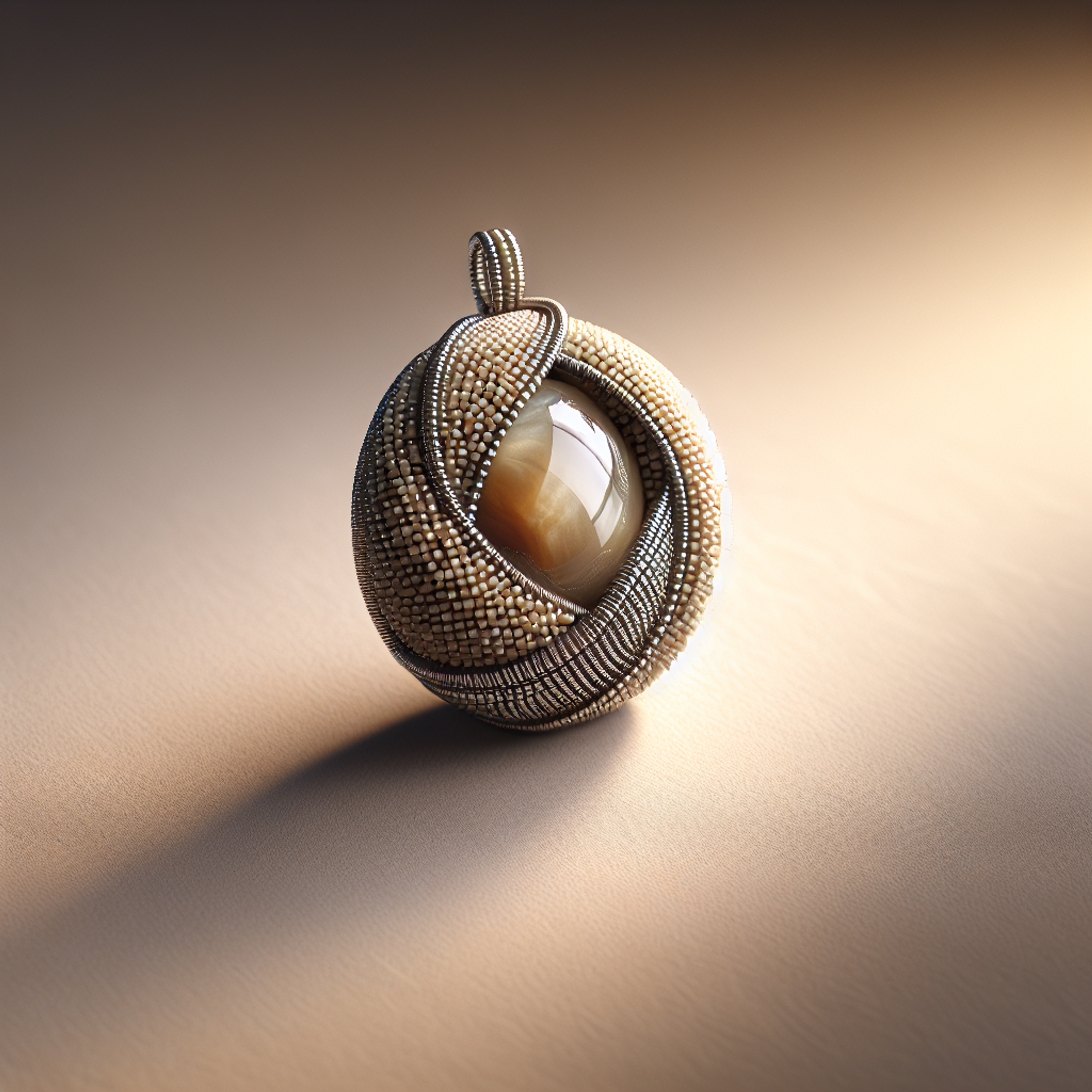 Кулон з бісеру та каміння: модні техніки, популярні натуральні камені й ідеї для новорічних колекцій 2026