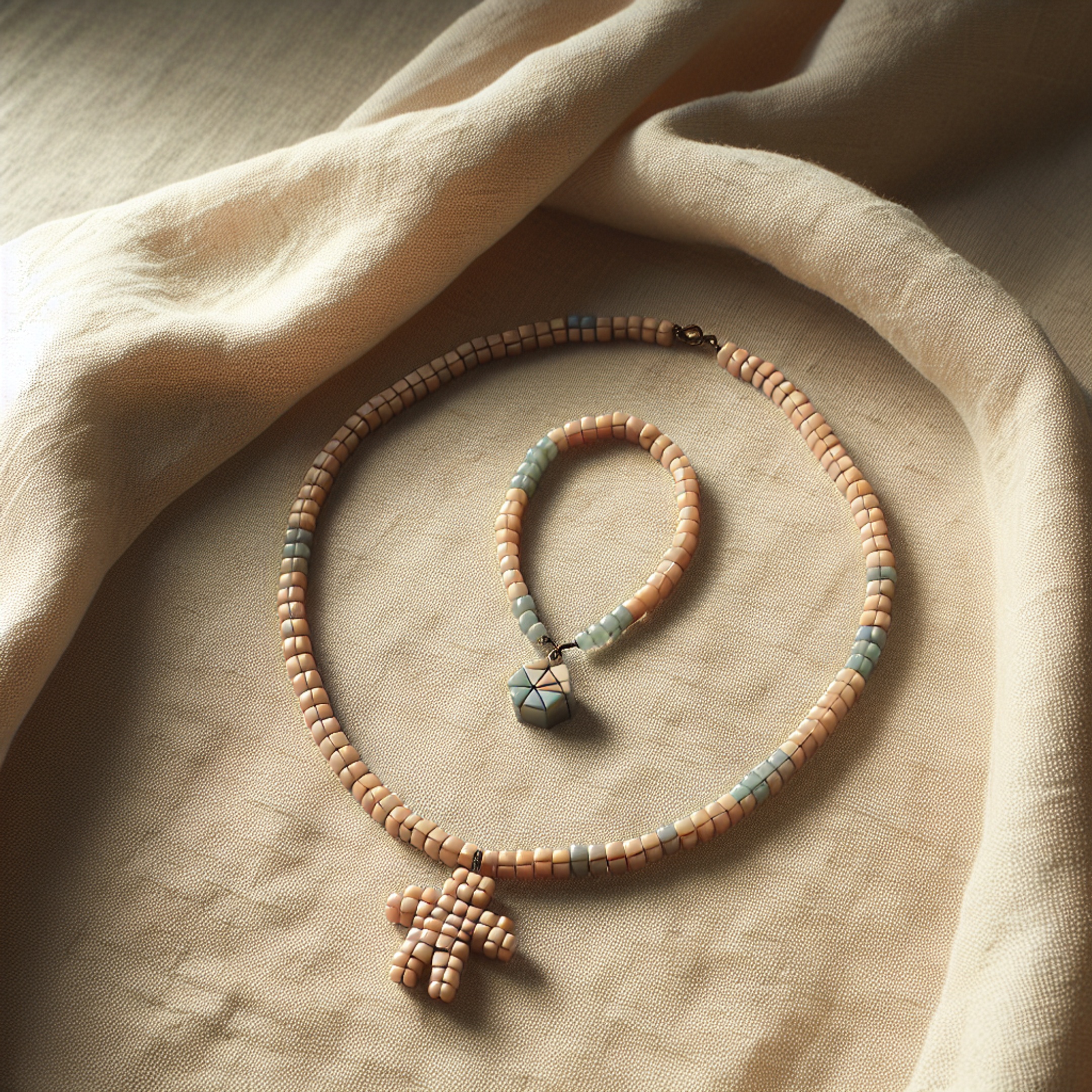 Майстер-клас: намисто з бісеру своїми руками з Delica 11/0, фігурним кулоном і міні-іграшкою для подарунків