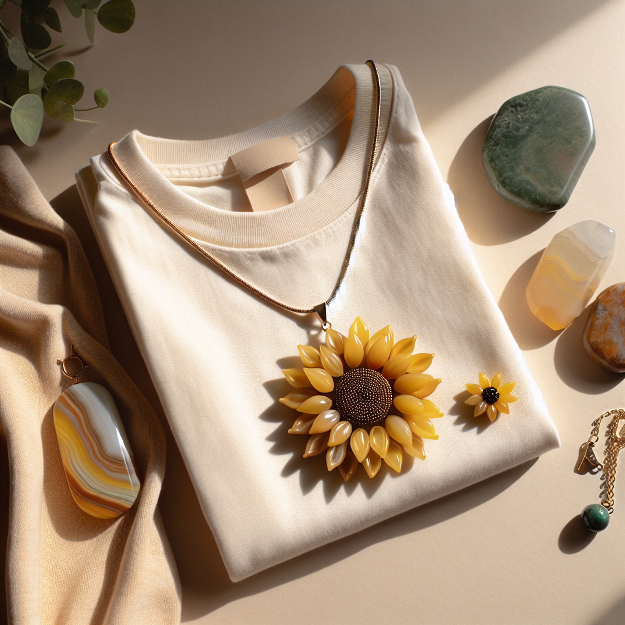 Соняшник в українській традиції та в прикрасах: від орнаменту до бісерних ланцюжків і принтів на футболках