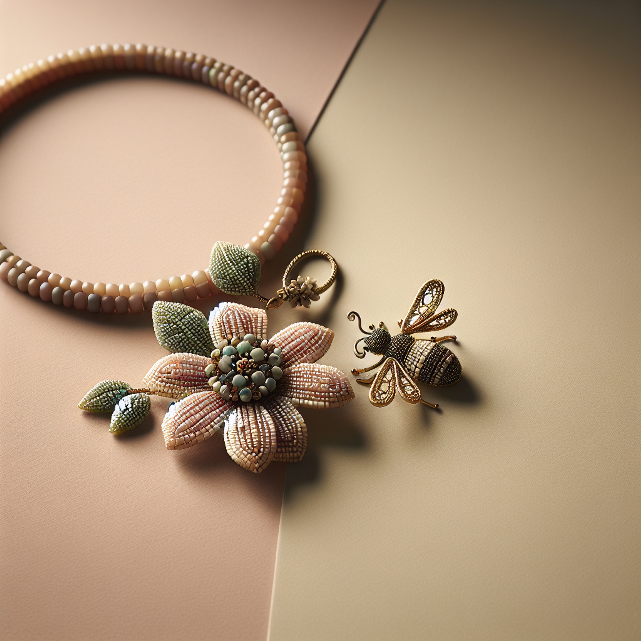 Бісерна квітка і бісерні комахи: історія та ідеї для намиста й регульованих кілець