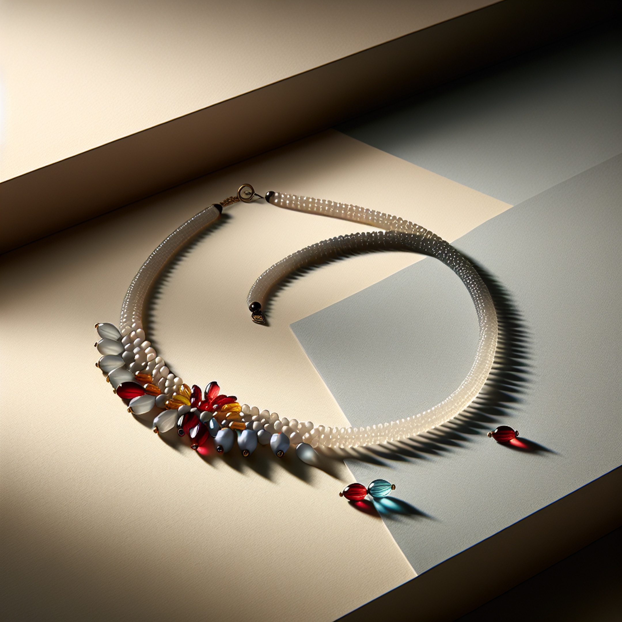 Майстер-клас: вишукане кольє з бісеру з кольоровими акцентами – покроково для святкового образу