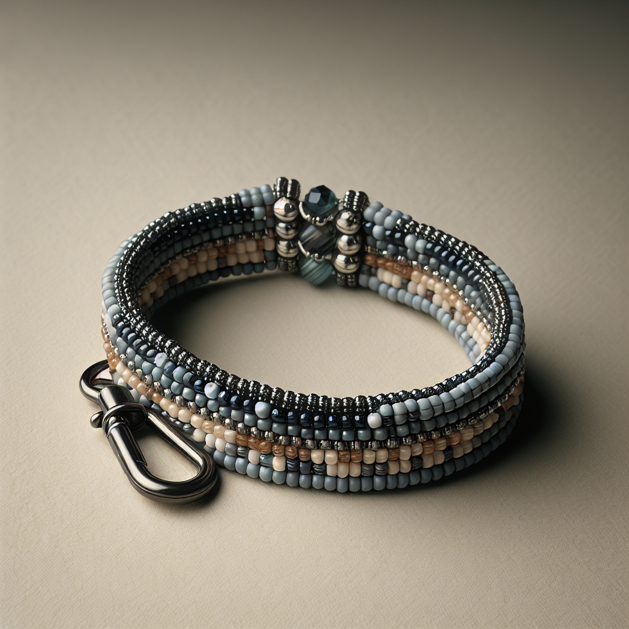 Мінімалізм і техно-рутиль в бісерній моді 2026: роль гармонійної палітри, карабінів і пейоту