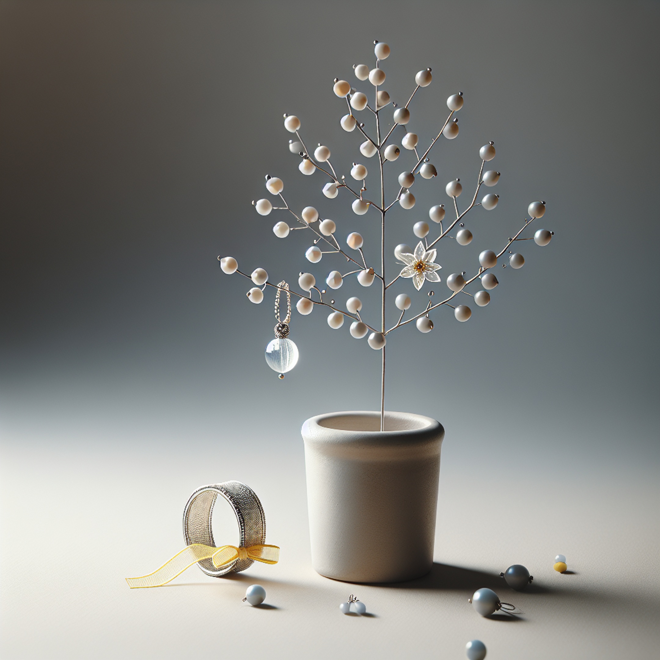 Тренди-гібриди 2026: поєднуємо бісер зі смолою, вишивкою й фурнітурою – від маленького дерева до кільця-квітки