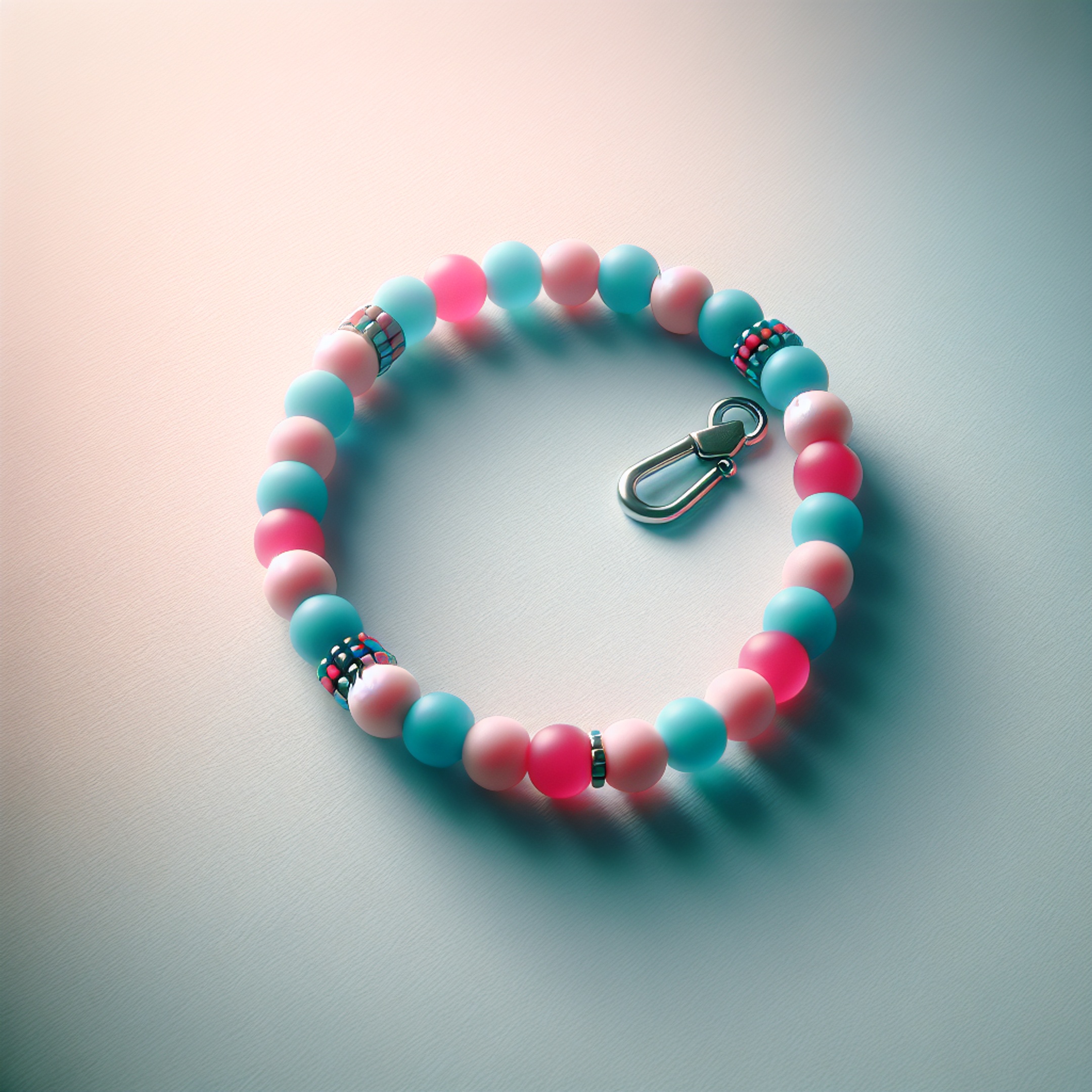 Двоколірний браслет з карабіном: покроковий МК та поради з пакування й продажу до Дня закоханих