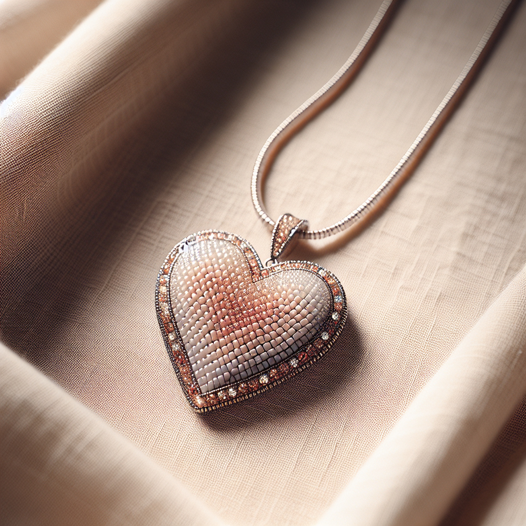 Контрастні прикраси: сплетіть кулон-серце з японського бісеру і Preciosa – інструкція та матеріали для подарунка