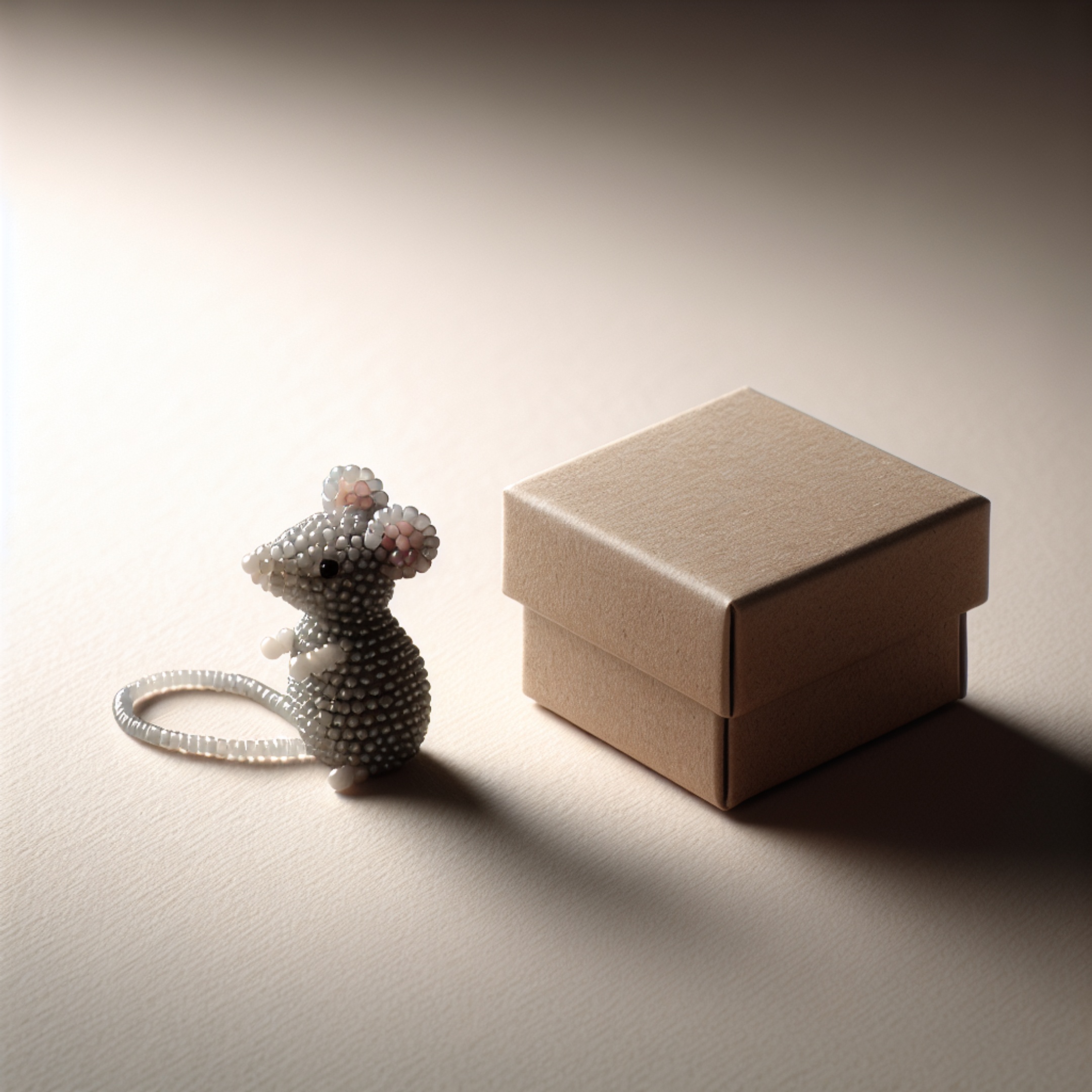 Бісерна мишка: від ескізу до міні-вишивки – покроково для подарункового сету