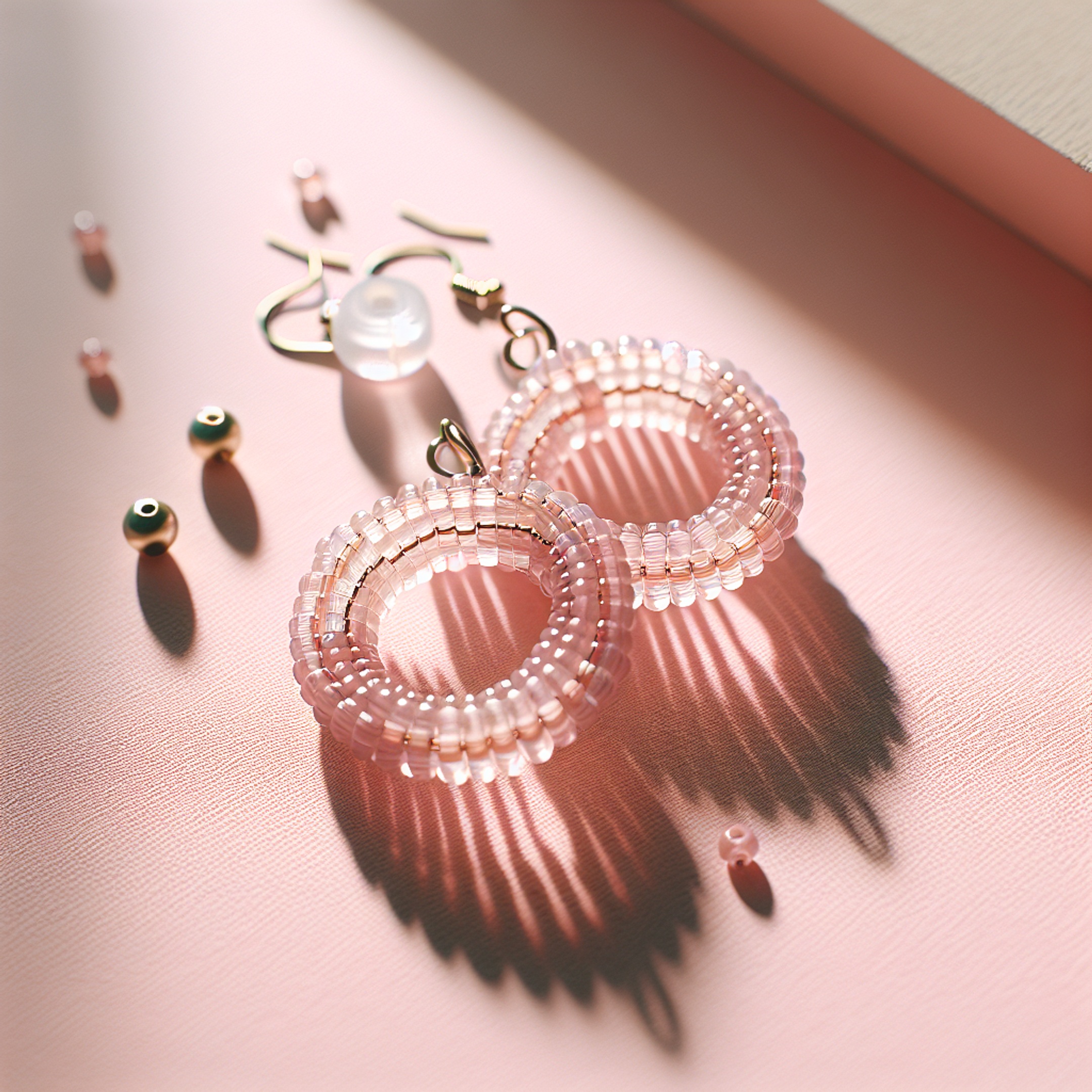 RAW-сережки до Валентина: майстер-клас із чеського бісеру, вибір розміру й заглушок та підготовка лістингу