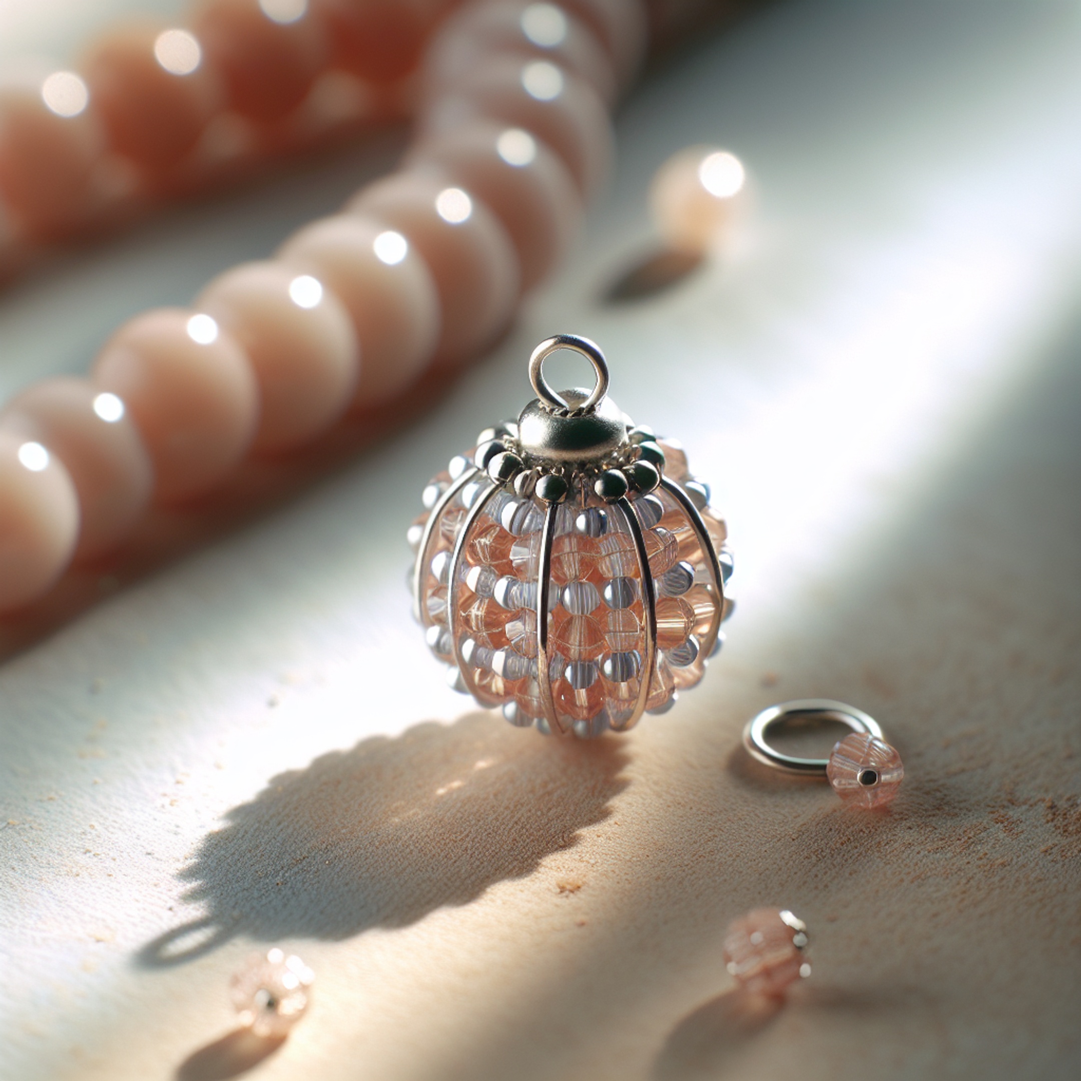 Кулон з бісеру своїми руками з чеського Preciosa: покроковий майстер-клас і варіанти подарунка до 8 Березня за 30 хв