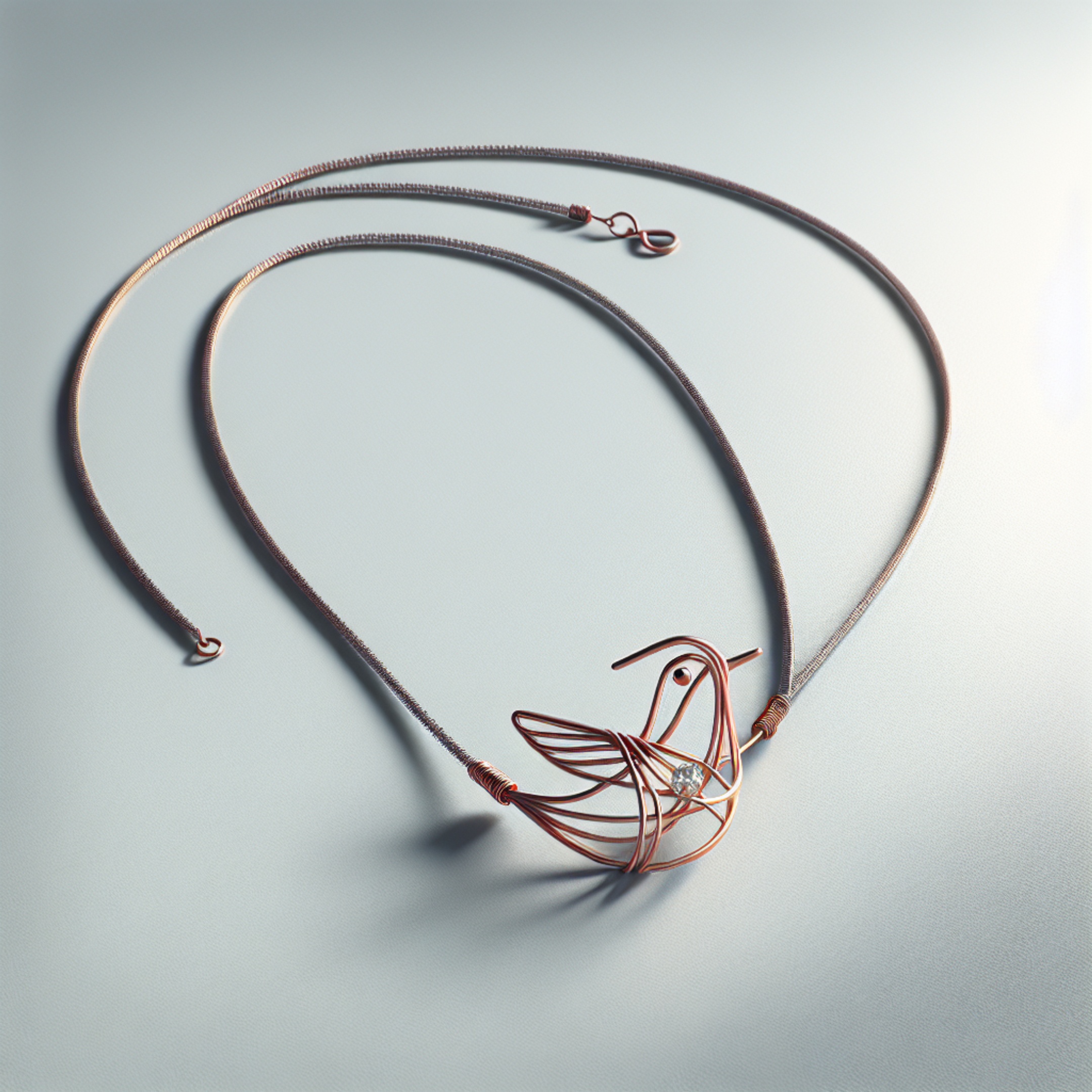 Майстер-клас: намисто (МК) – швидкий ланцюжок із підвіскою-тваринкою з дроту й бісеру