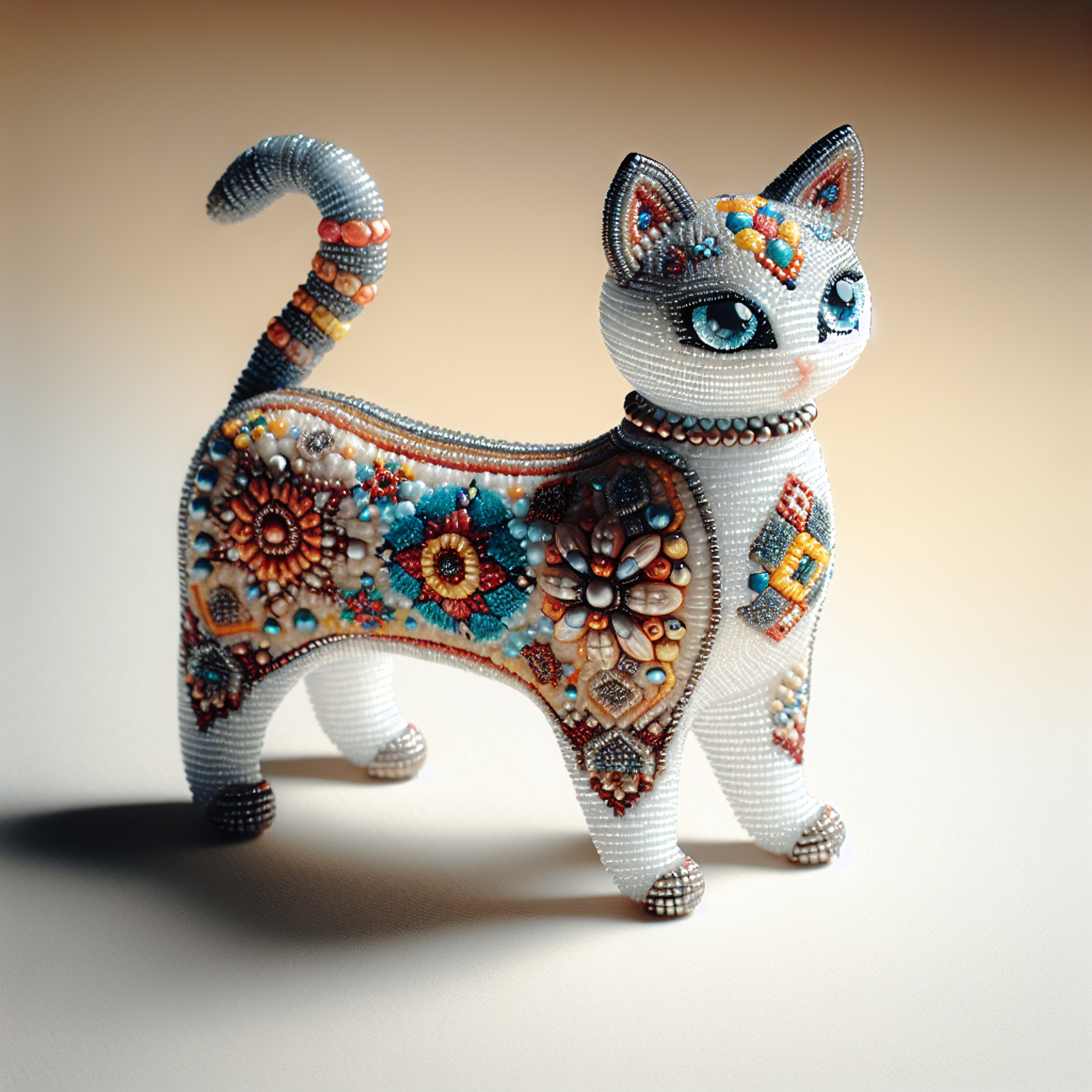 Котики з бісеру й український орнамент: як нові форми бісеру оживляють традиції до Шевченківських днів