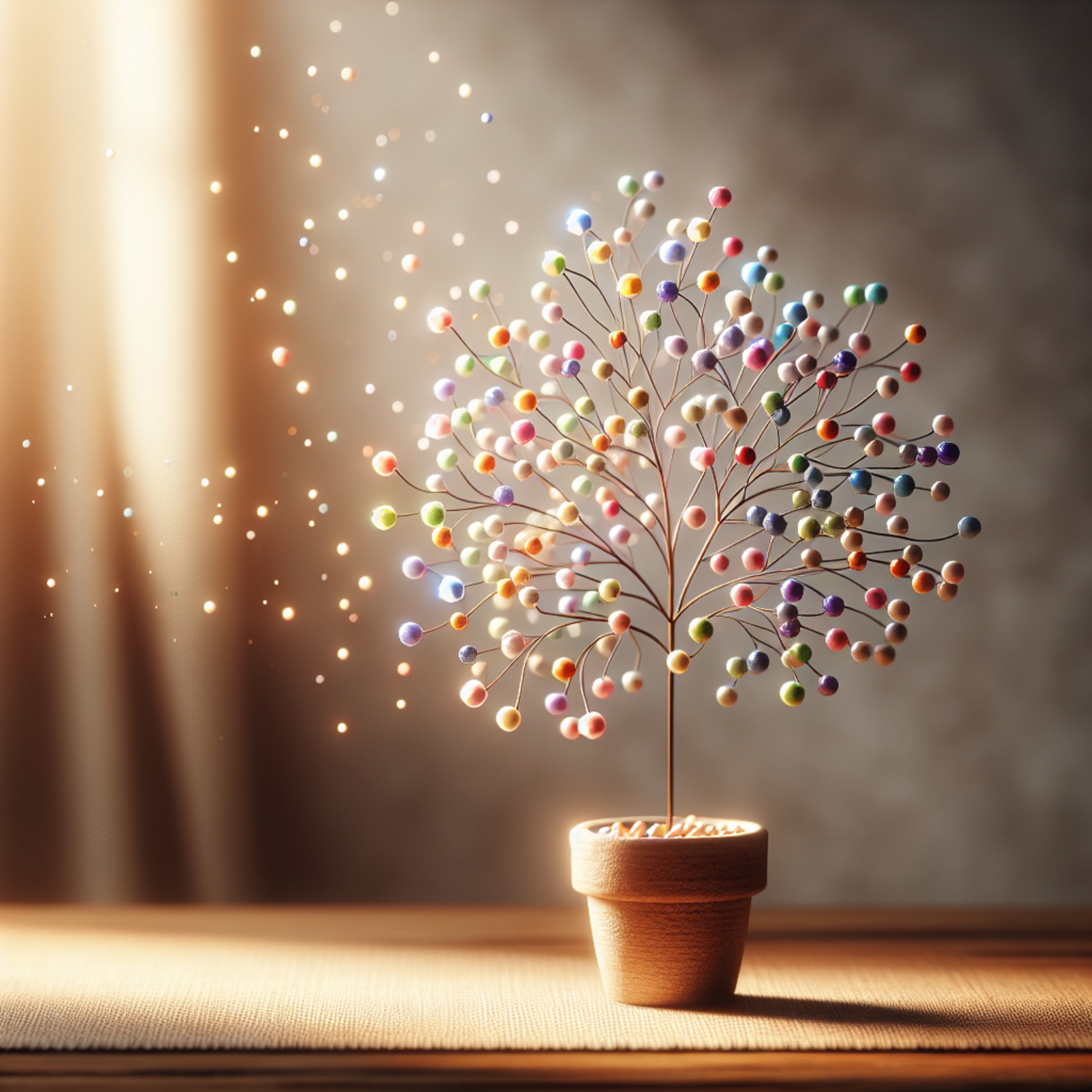 Мінікурс: зробіть деревце з квітів із бісеру і проведіть фотосесію для продажу та подарунка до 8 Березня