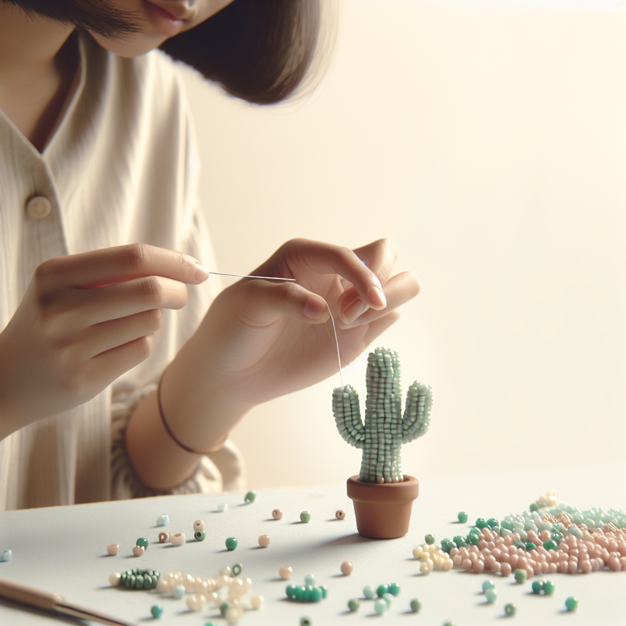Майстер-класи для дітей та арт-терапія бісером: як оформити сторінку майстра (кактуси, котики, шамбала)