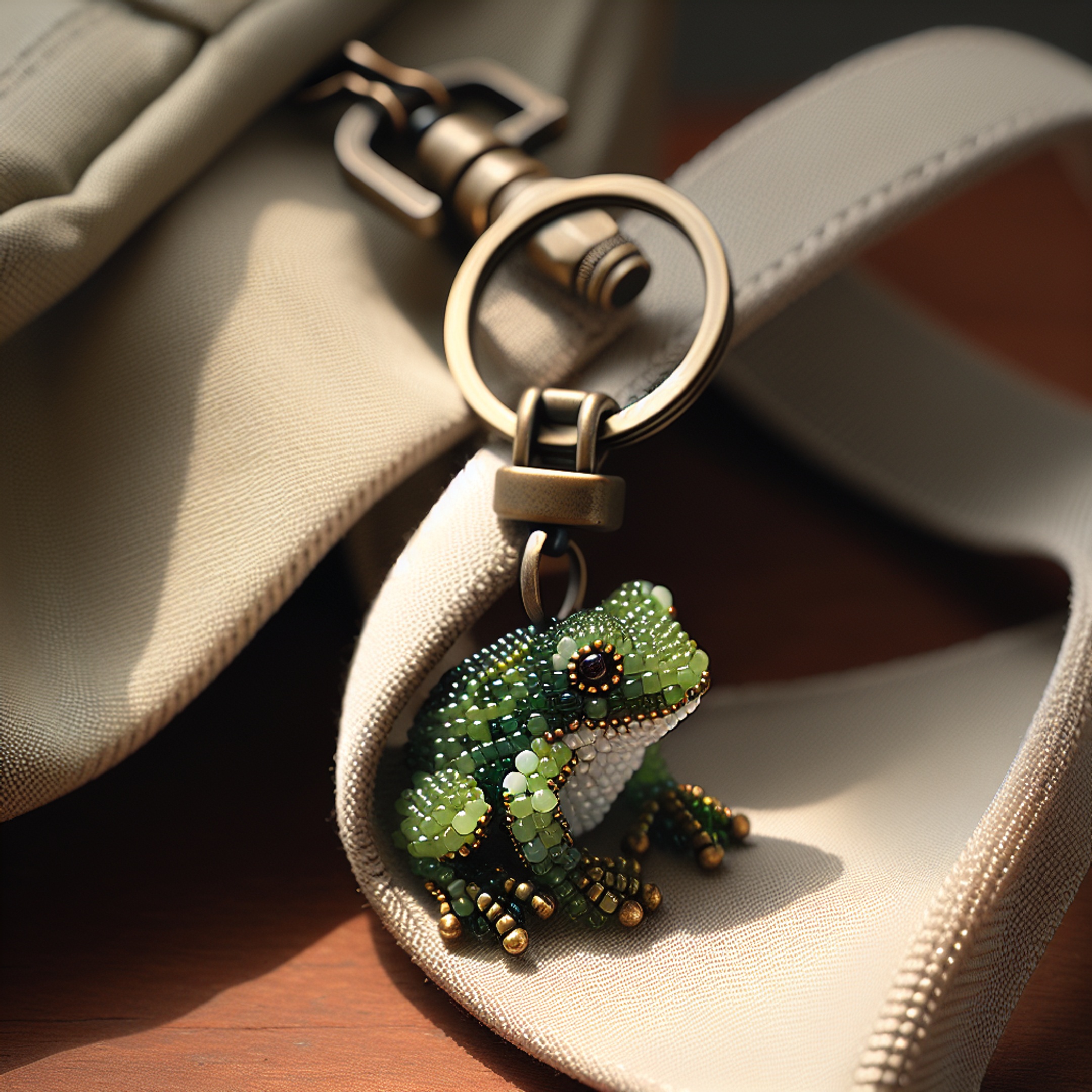 Майстер-клас: плетемо жабку з чеського бісеру Preciosa і робимо стильний металобісерний брелок для рюкзака