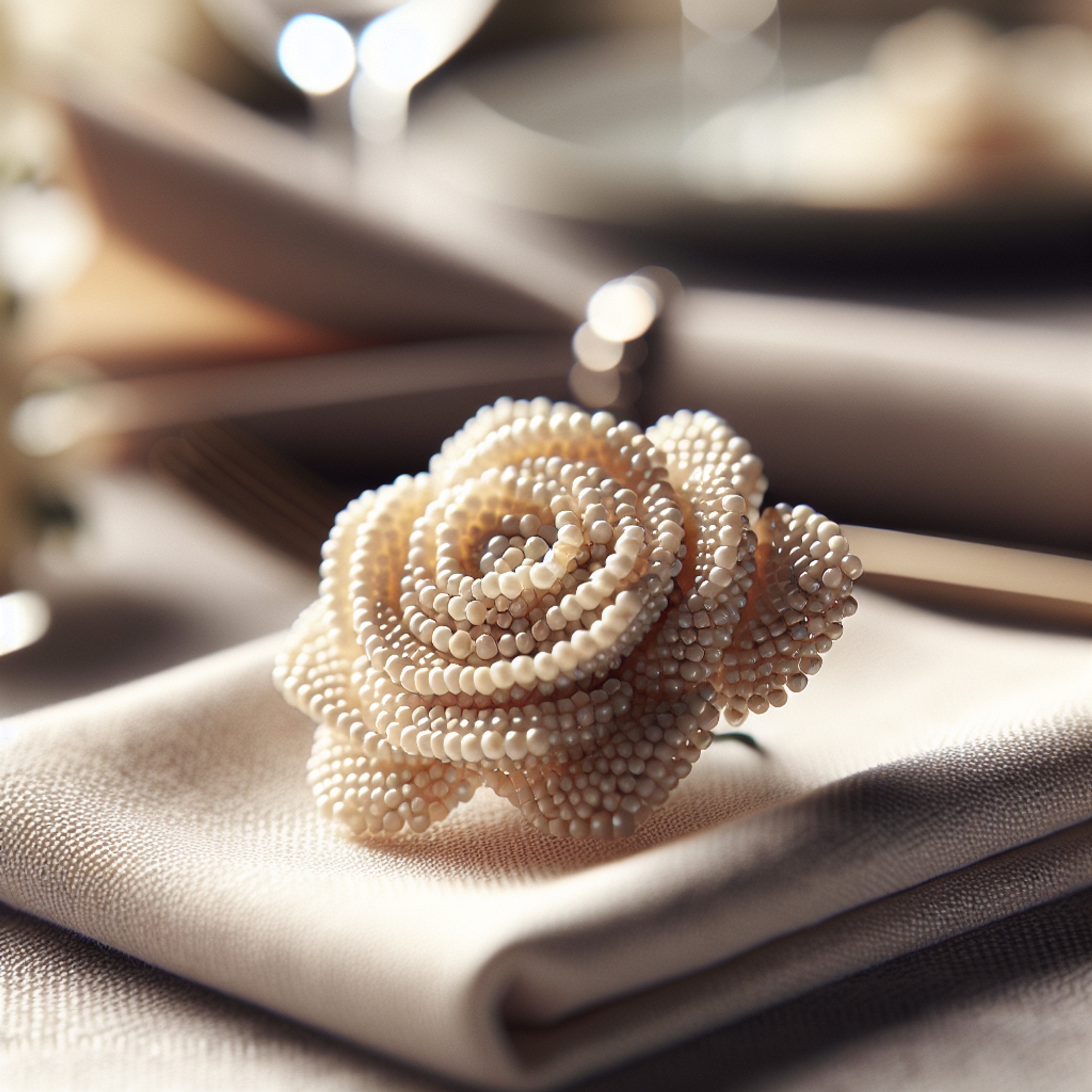 Троянда з бісеру: як народні техніки стали частиною сучасної моди на бісер і весільного декору