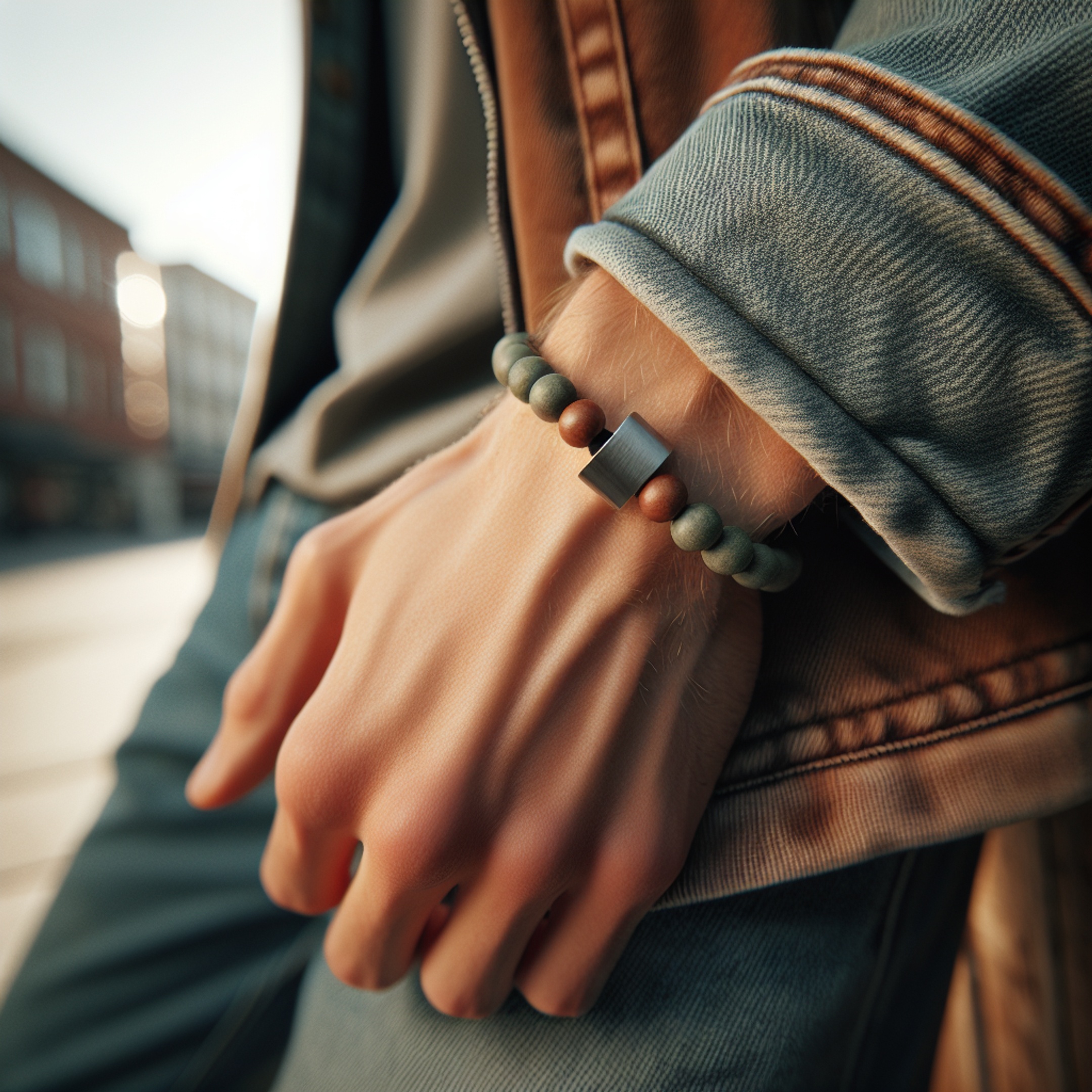 Чоловічі браслети з бісеру, швензи й декор на куртках: як бісер формує нову архітектуру міського стилю