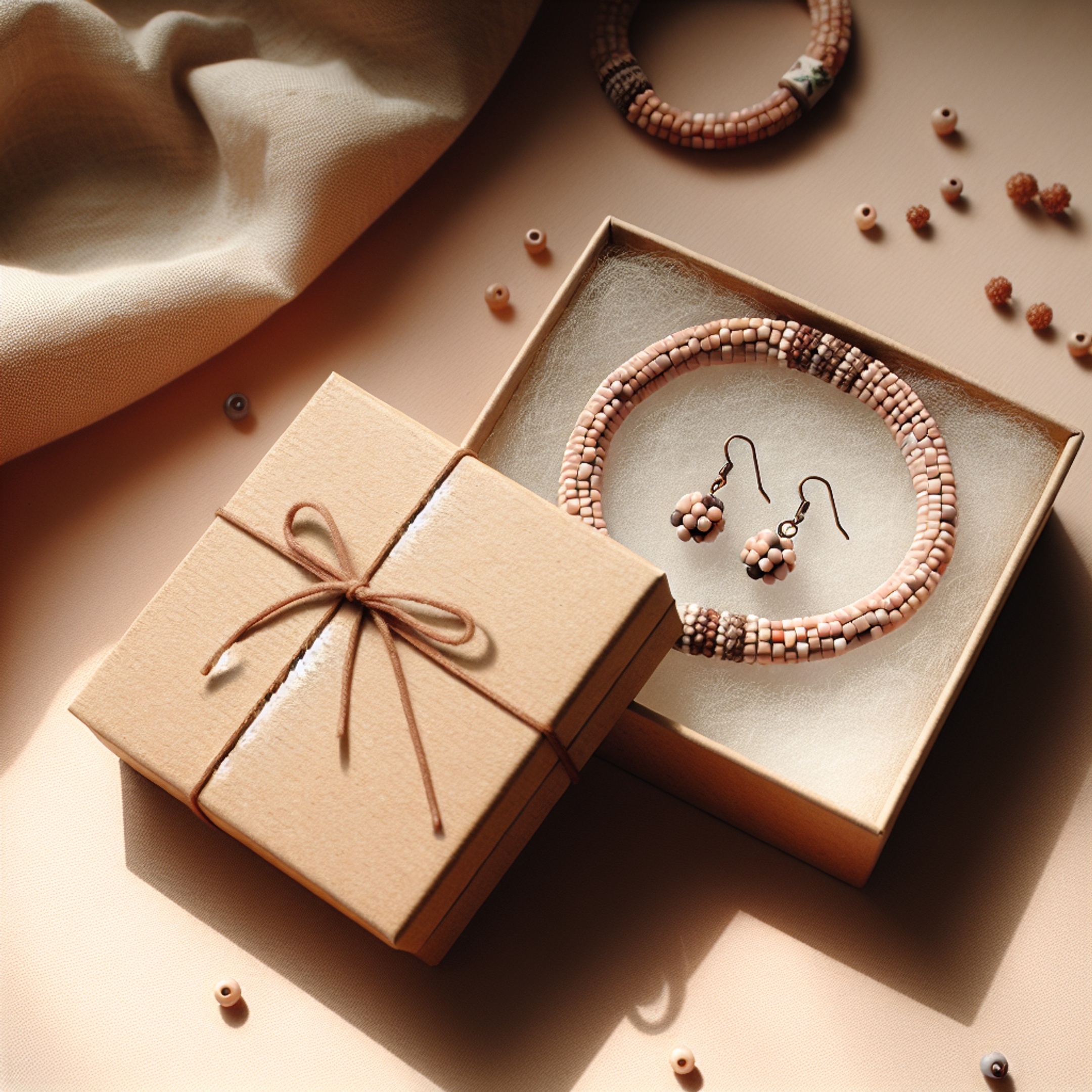 Як зробити подарунковий набір за вихідні: сережки Toho, бісерний браслет (схема) і декор коробки