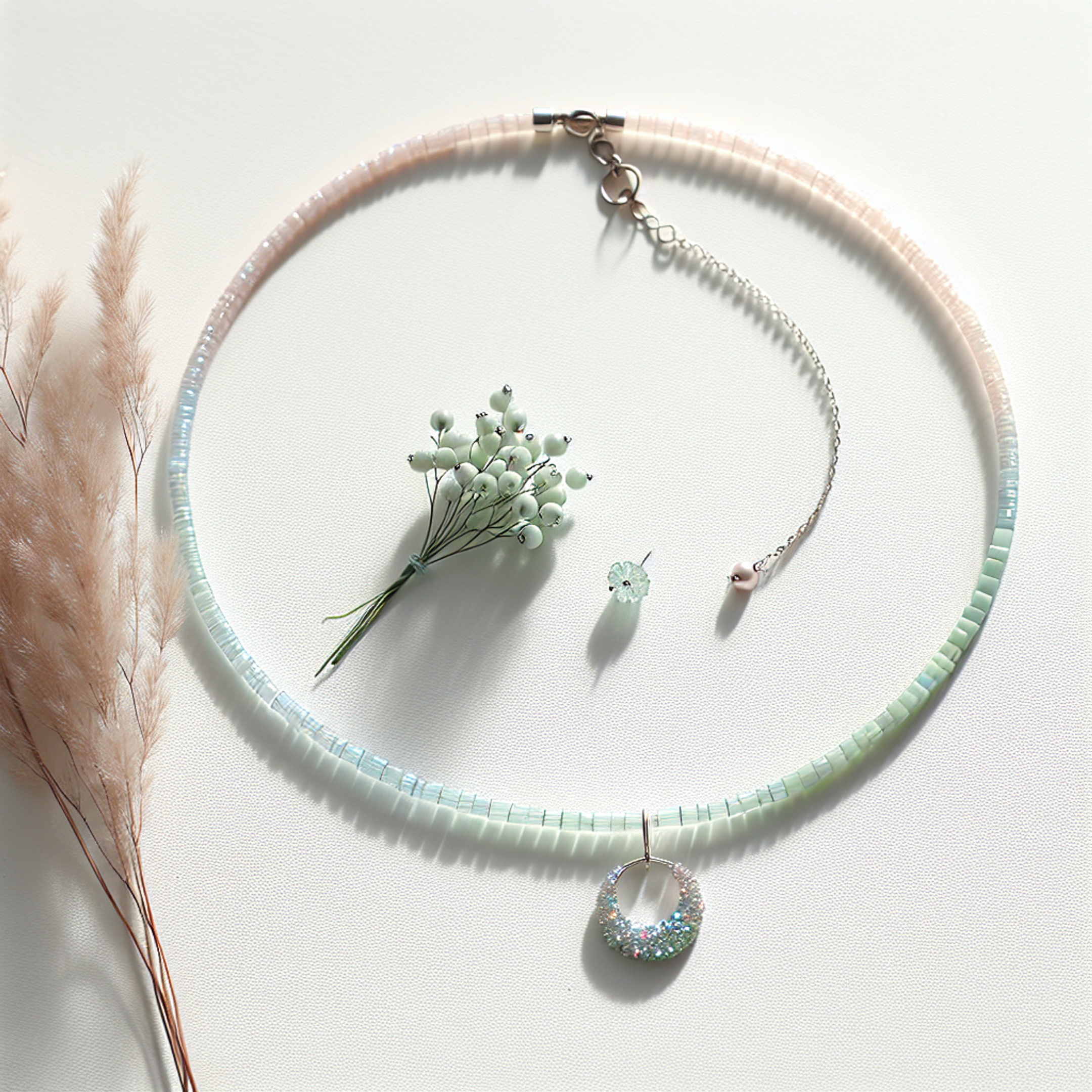 Тренди весни 2026: кольори й форми скляних намистин для кольє і чокерів