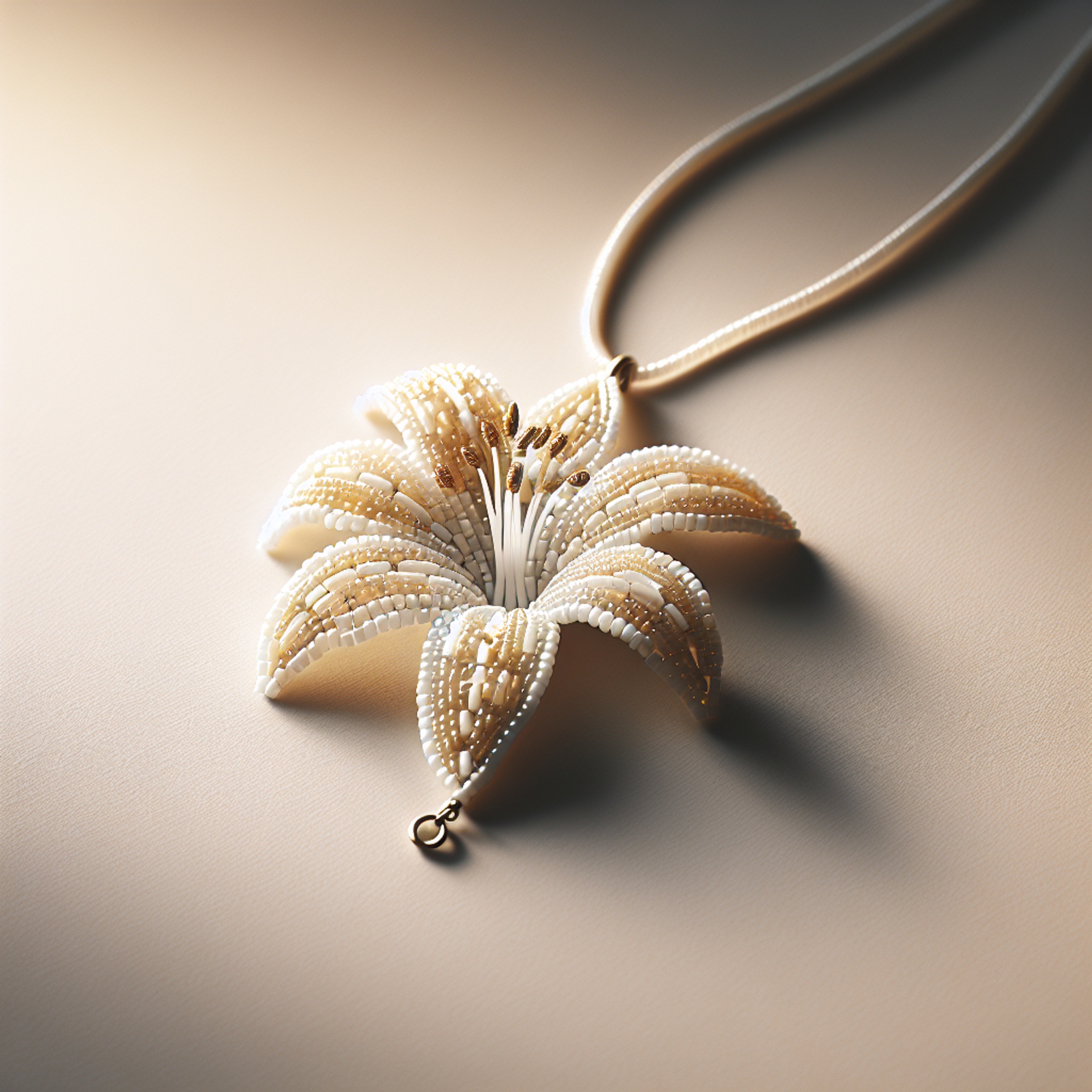 Майстер-клас: ажурний фігурний кулон Лілея з бісеру – покрокова схема та відео