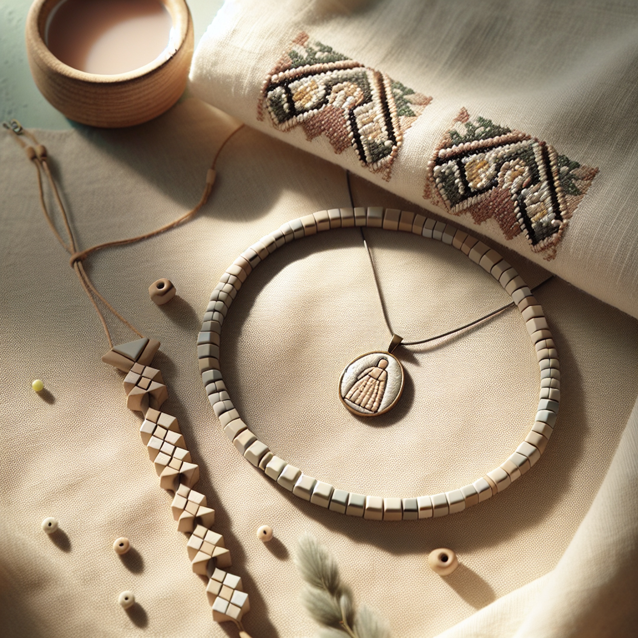 Мудборд для нових колекцій: 10 ідей для фігурних кулонів і браслетів нареченої з мотивами вишивки