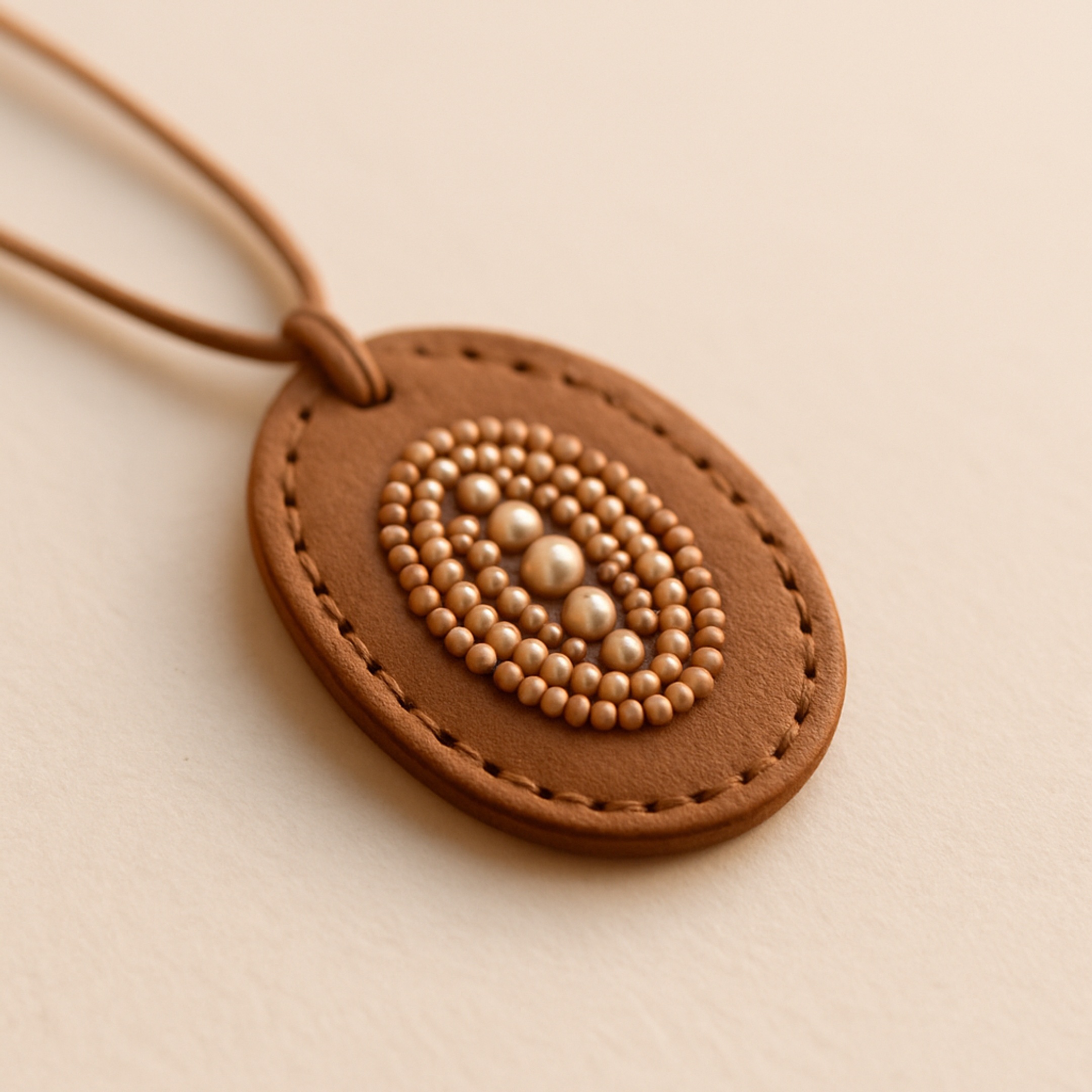 Як зробити унікальний кулон на шкіряній основі: покроковий DIY для подарунка на День матері