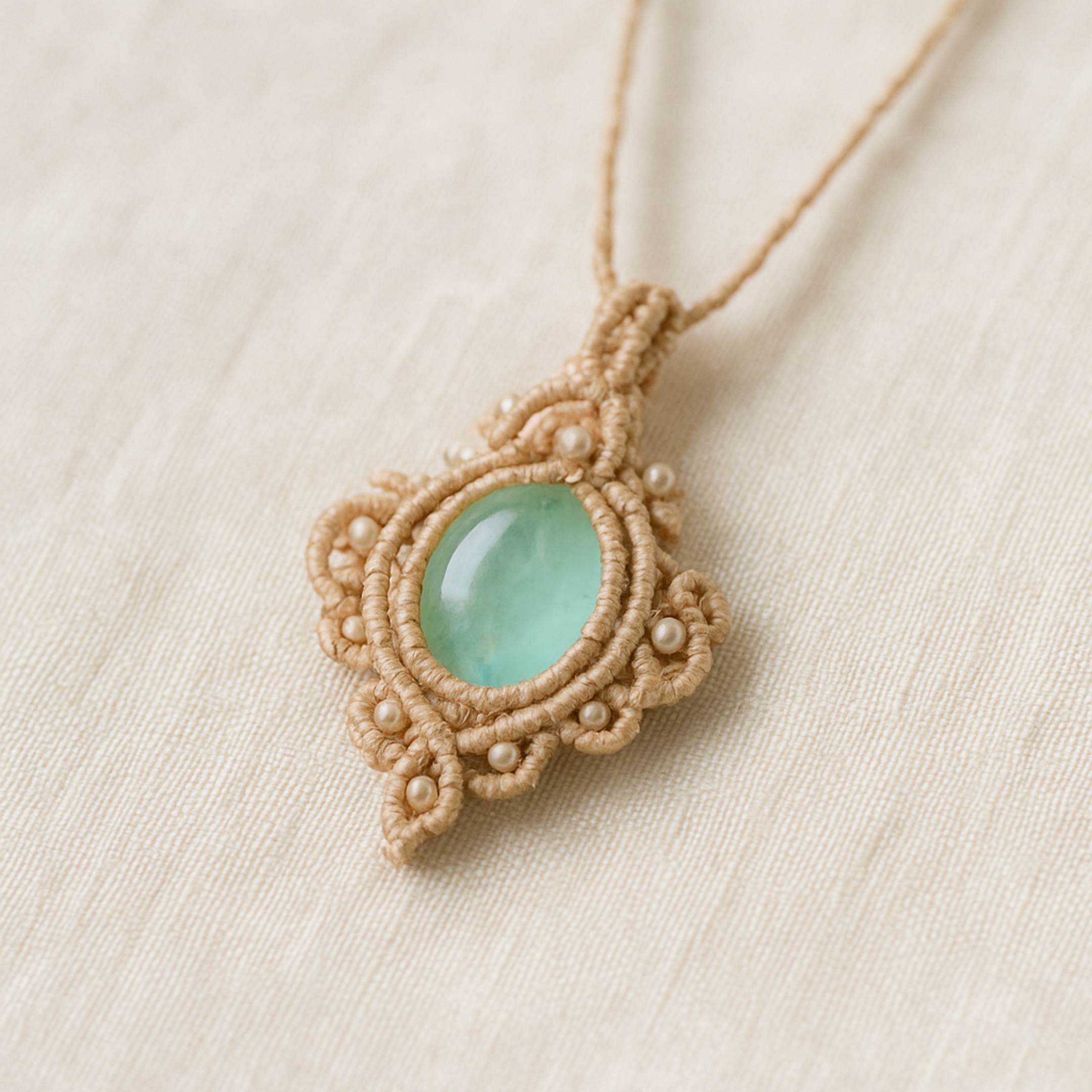 Кулон мононитка: покроковий майстер-клас зі схемою й відео – подарунок на День матері (бісер, скляні намистини)