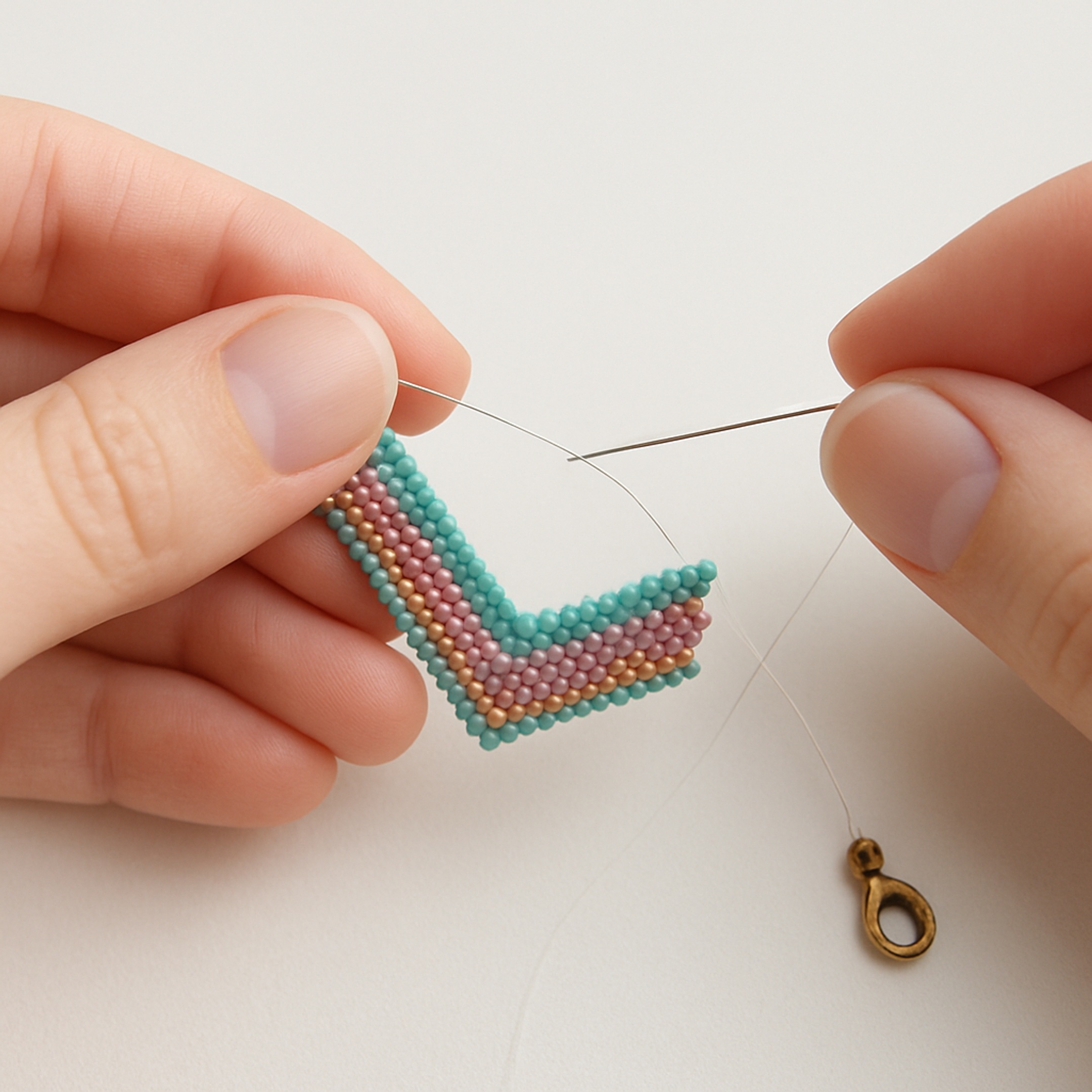 Майстер-клас: кольє-шеврон з бісеру – покрокова інструкція та поради з вибору швенз